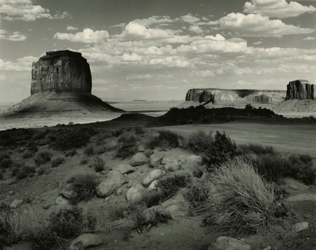 Kurt Markus Black and White Photograph - Monument Valley, Utah