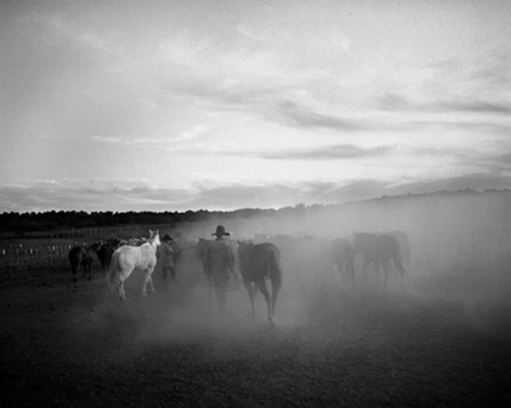 Kurt Markus Black and White Photograph - Oro Ranch, Prescott, AZ