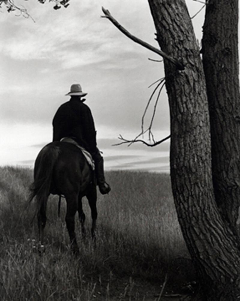 Kurt Markus Black and White Photograph - Y's For Living, Nebraska