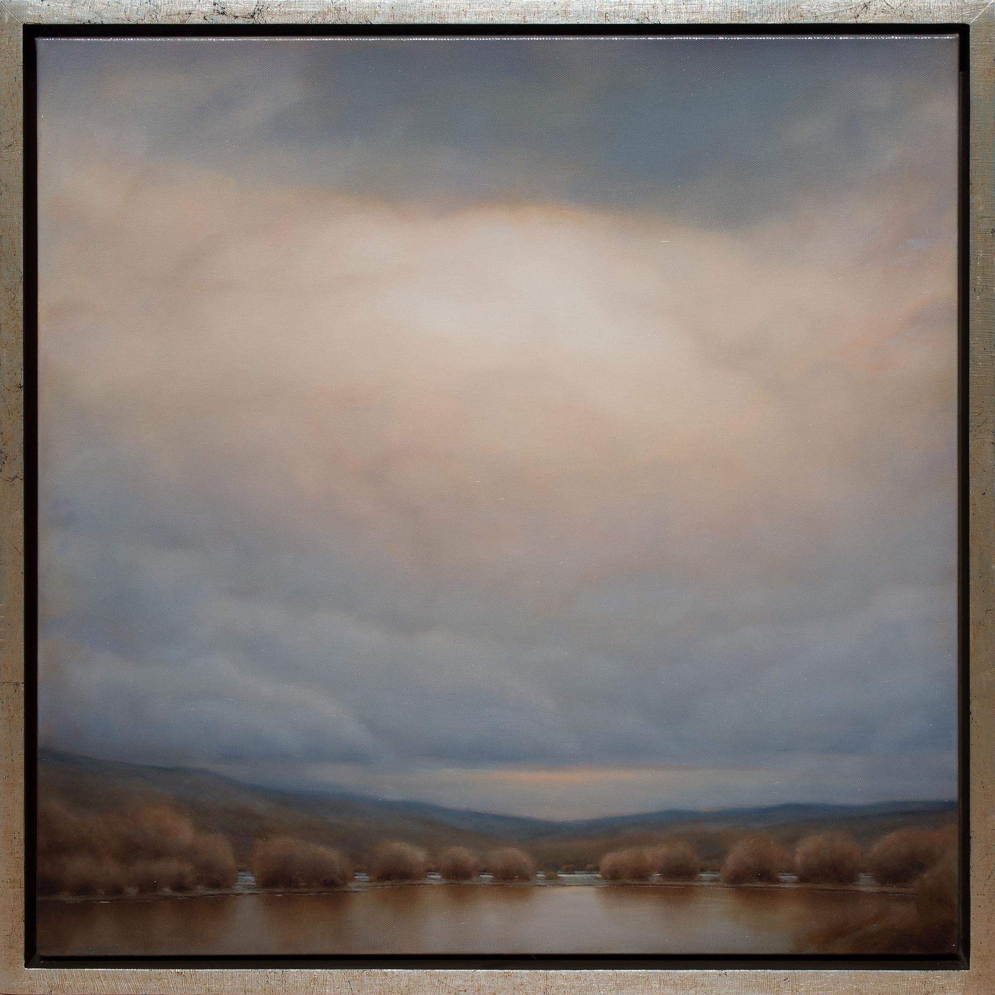 Kurt Meer Landscape Painting - Clouds at Oceans Edge