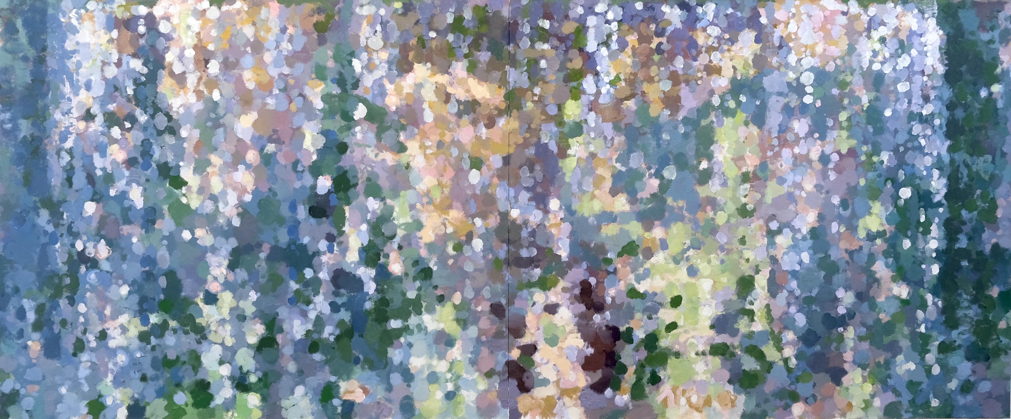 Abstract Painting di Kurt Moyer - Fontana Borghese