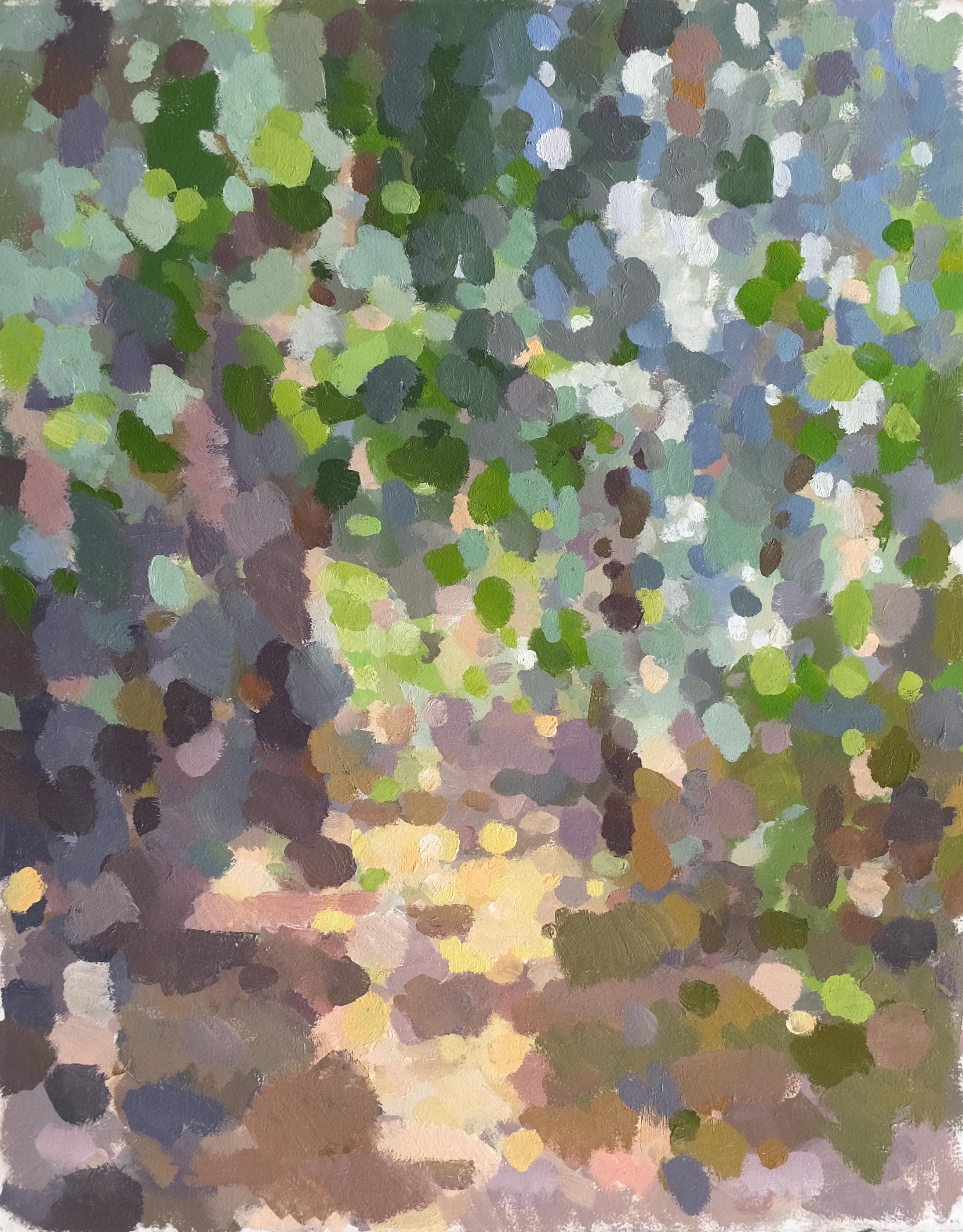 Abstract Painting di Kurt Moyer - Muro di cinta di Corciano