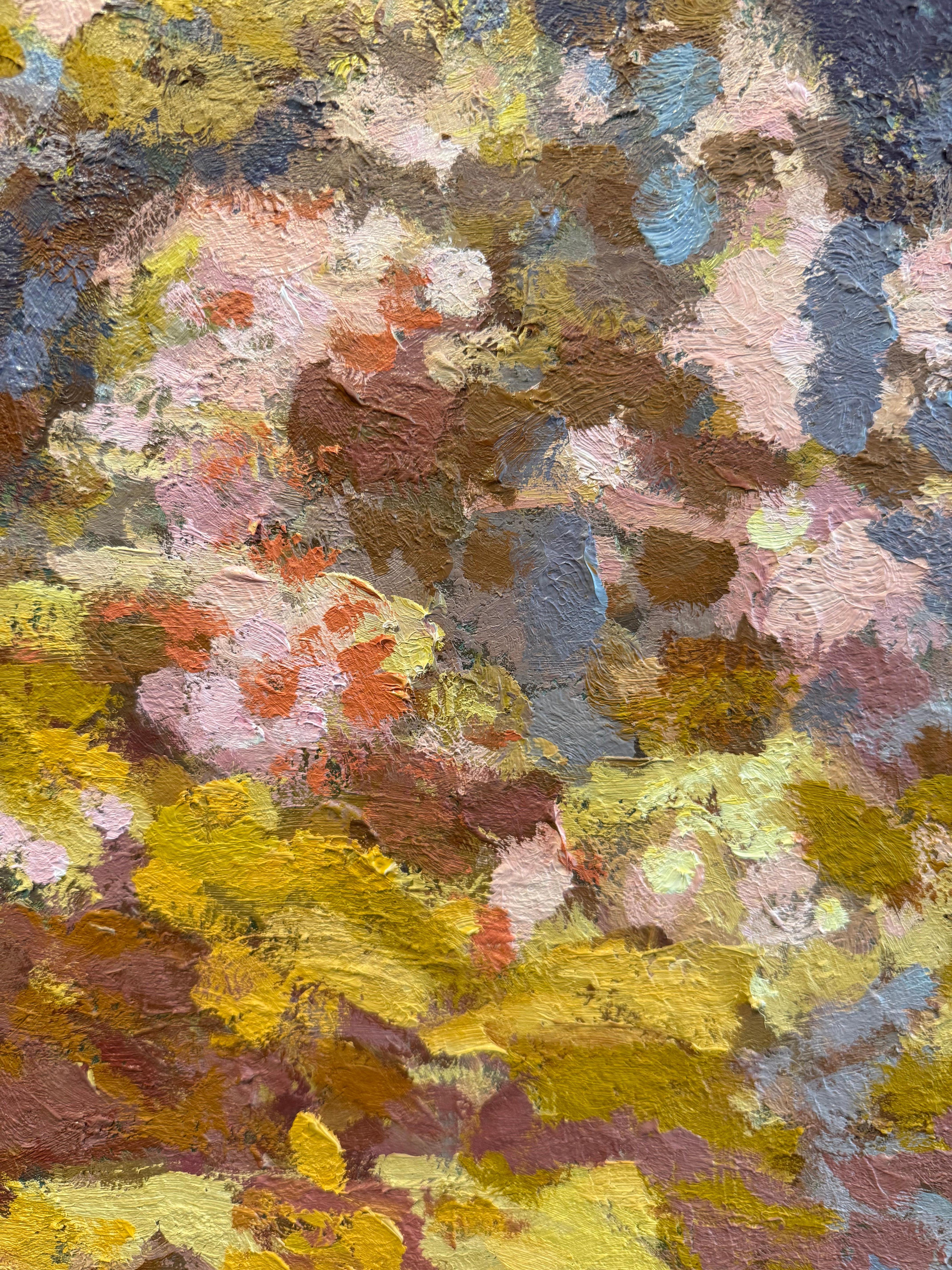 Ombre di ottobre - Painting Impressionismo astratto di Kurt Moyer