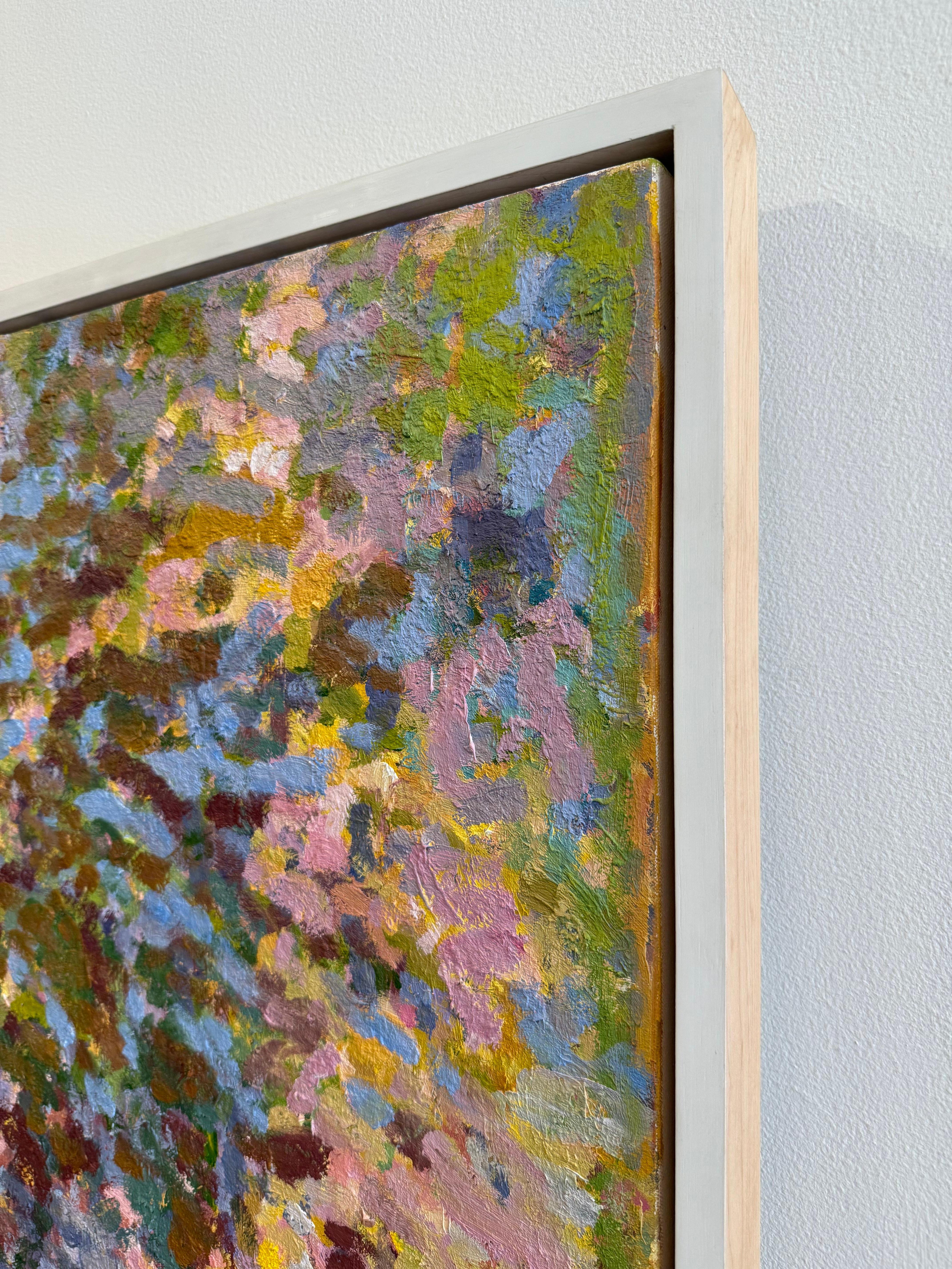 Ombre di ottobre - Abstract Painting Marrone di Kurt Moyer