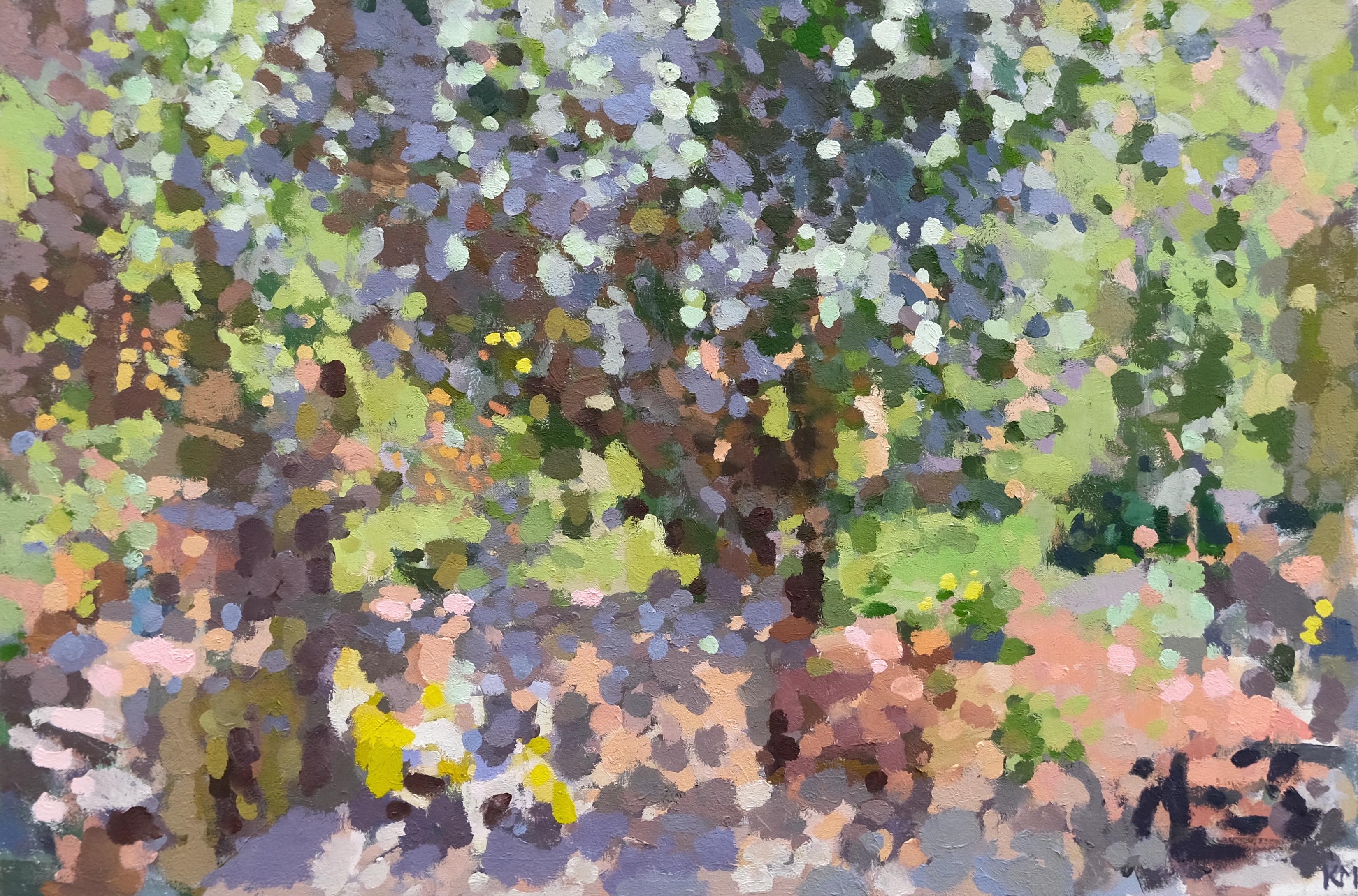 Abstract Painting di Kurt Moyer - Patio Mezzogiorno