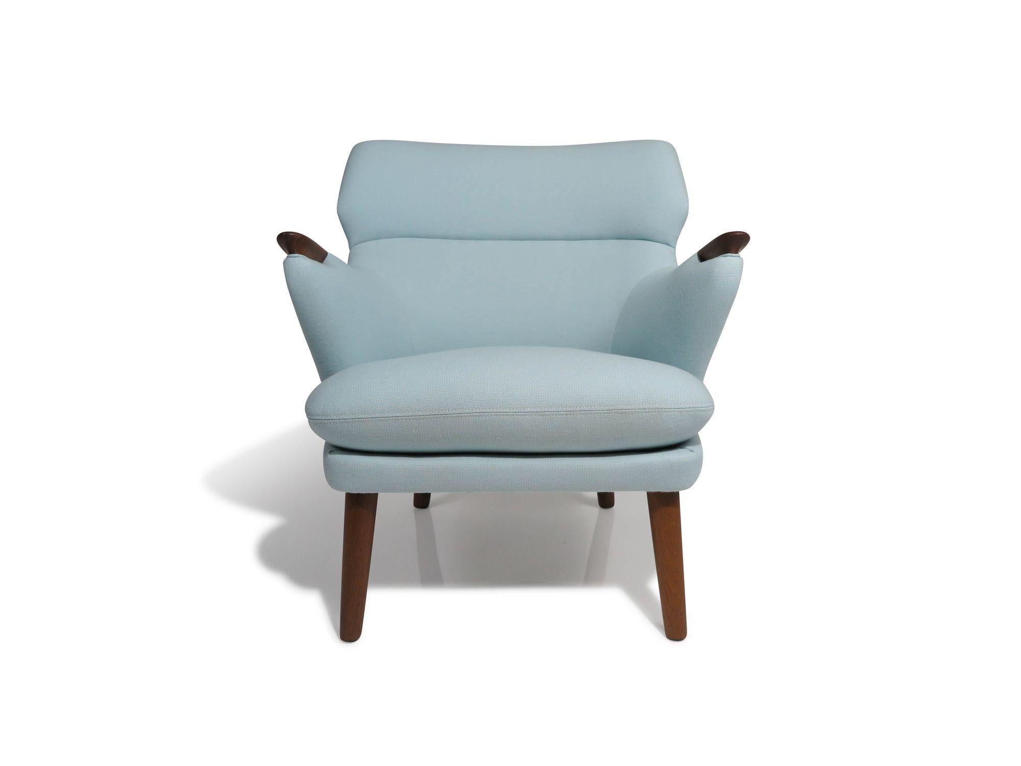 Oiled Kurt Olsen for Andersen & Bohm Mid-century Danish Lounge Chairs For Sale