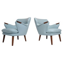Vintage Kurt Olsen for Andersen & Bohm Mid-century Danish Lounge Chairs