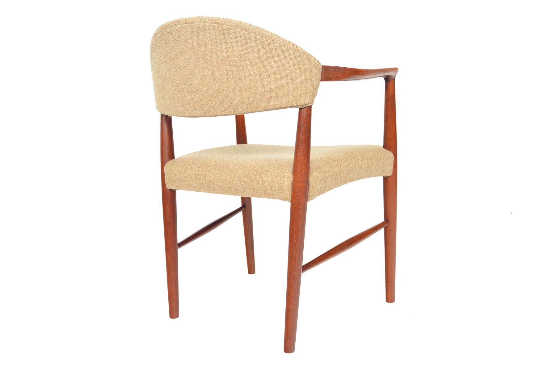 Kurt Olsen Model 223 Teak Armchair In Good Condition In Berkeley, CA