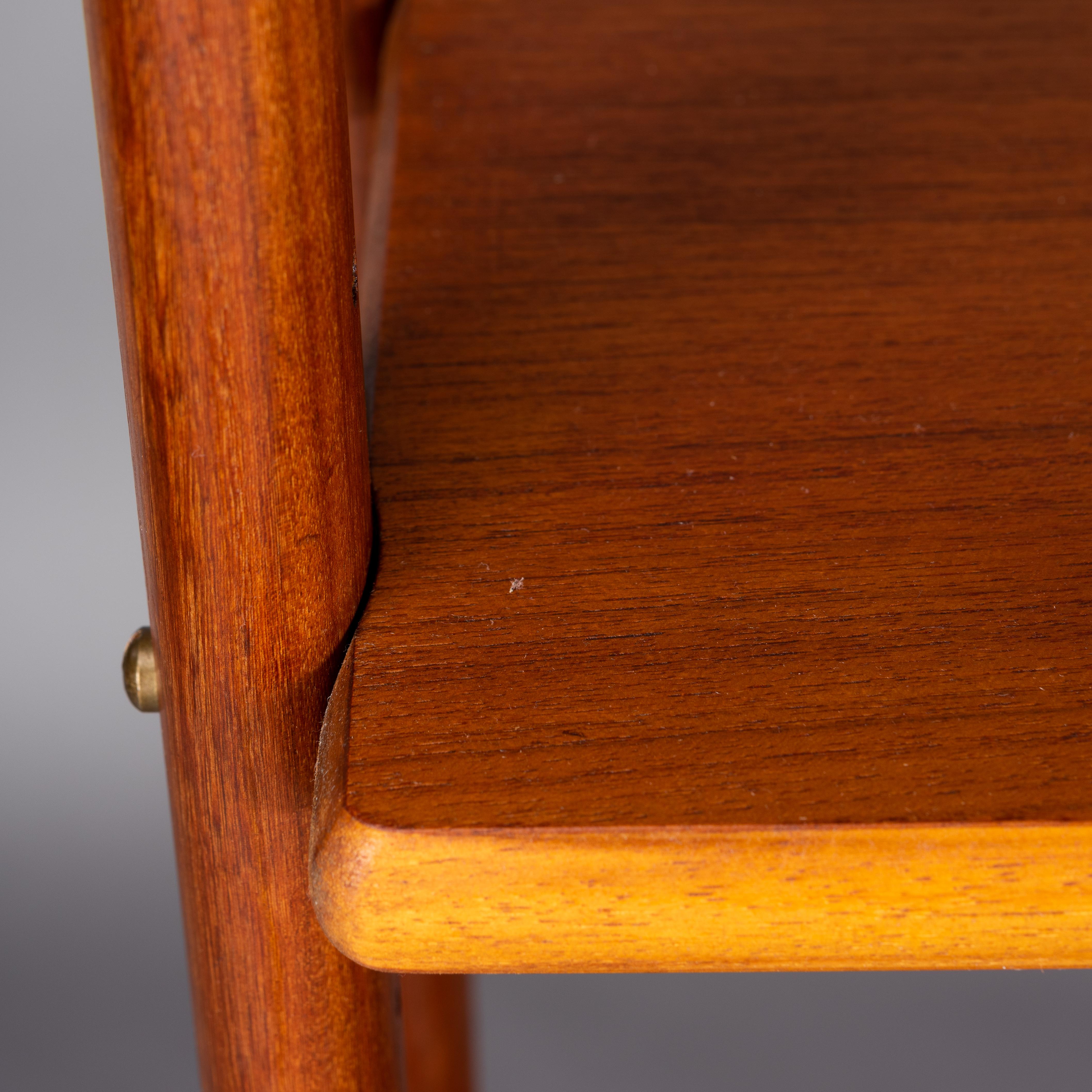 Kurt Ostervig Danish Freestanding Teak Bookshelf Wall Unit, circa 1960 5