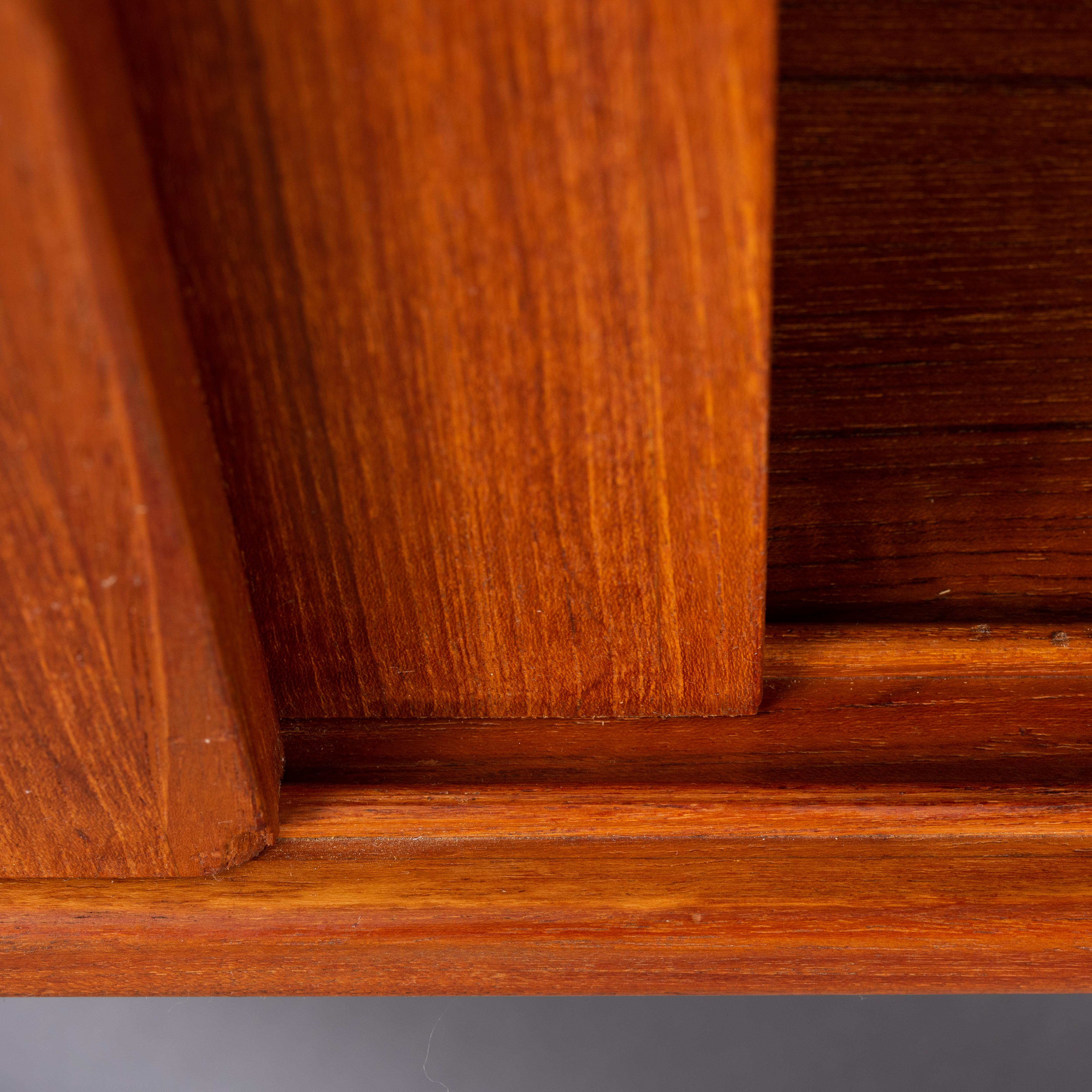 Mid-20th Century Kurt Ostervig Danish Freestanding Teak Bookshelf Wall Unit, circa 1960