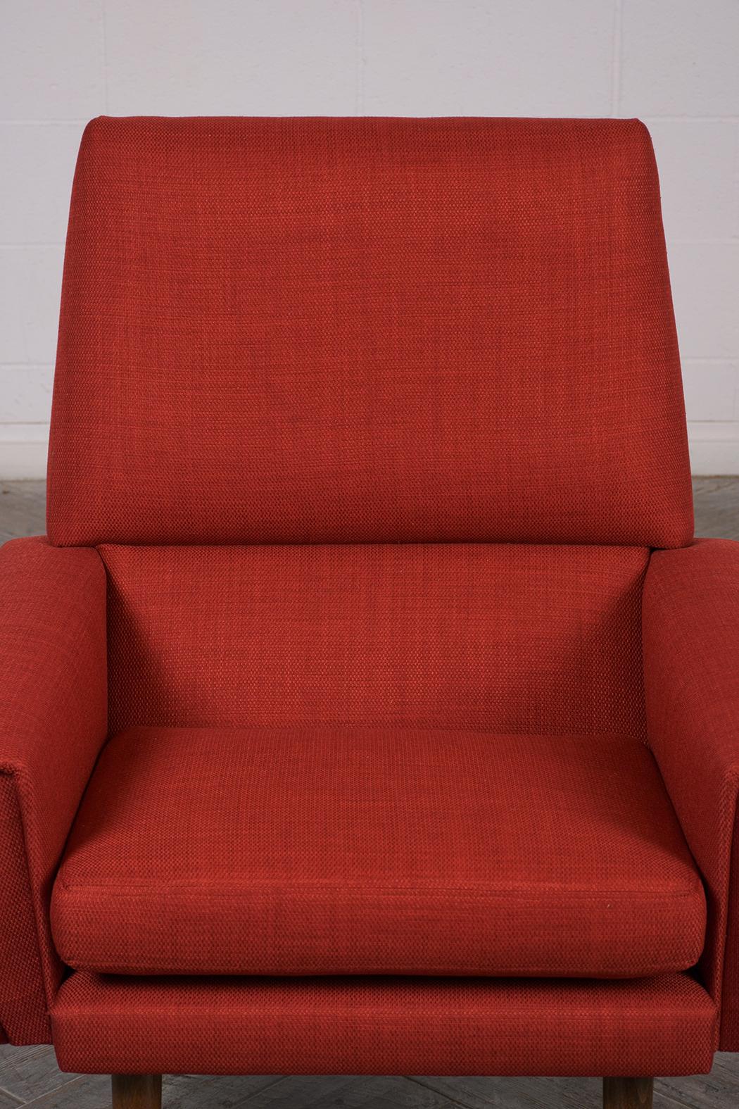 Scandinavian Modern Fully Restored Kurt Ostervig Danish-Style Lounge Chair
