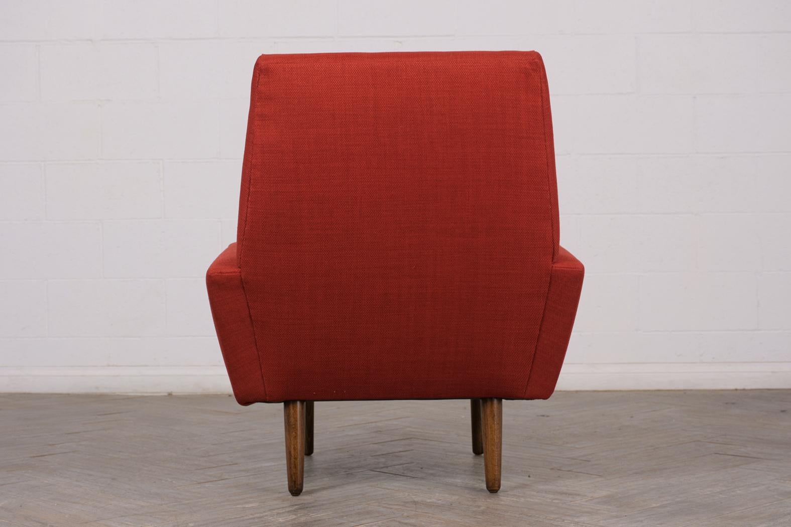 Fully Restored Kurt Ostervig Danish-Style Lounge Chair 1