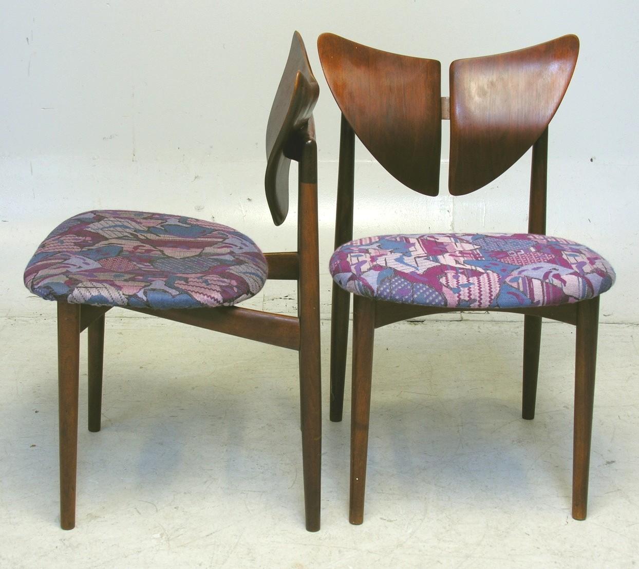 Kurt Ostervig dining chairs and table c1960 In Good Condition For Sale In London, GB