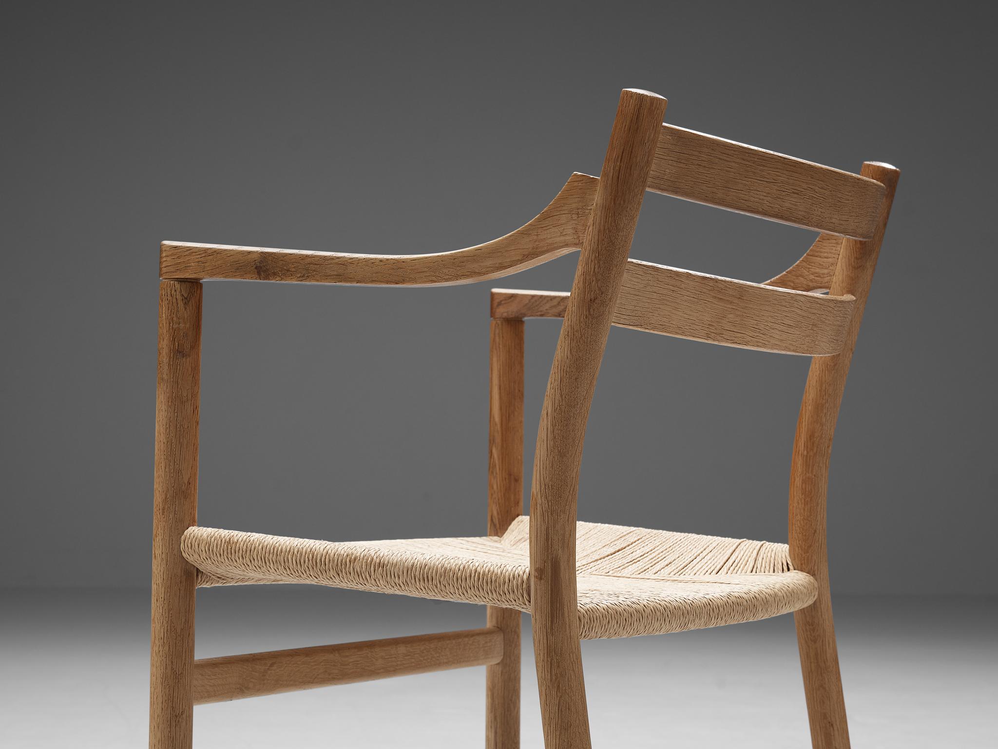 Scandinavian Modern Kurt Ostervig for KP Møbler Set of Four Dining Chairs in Oak