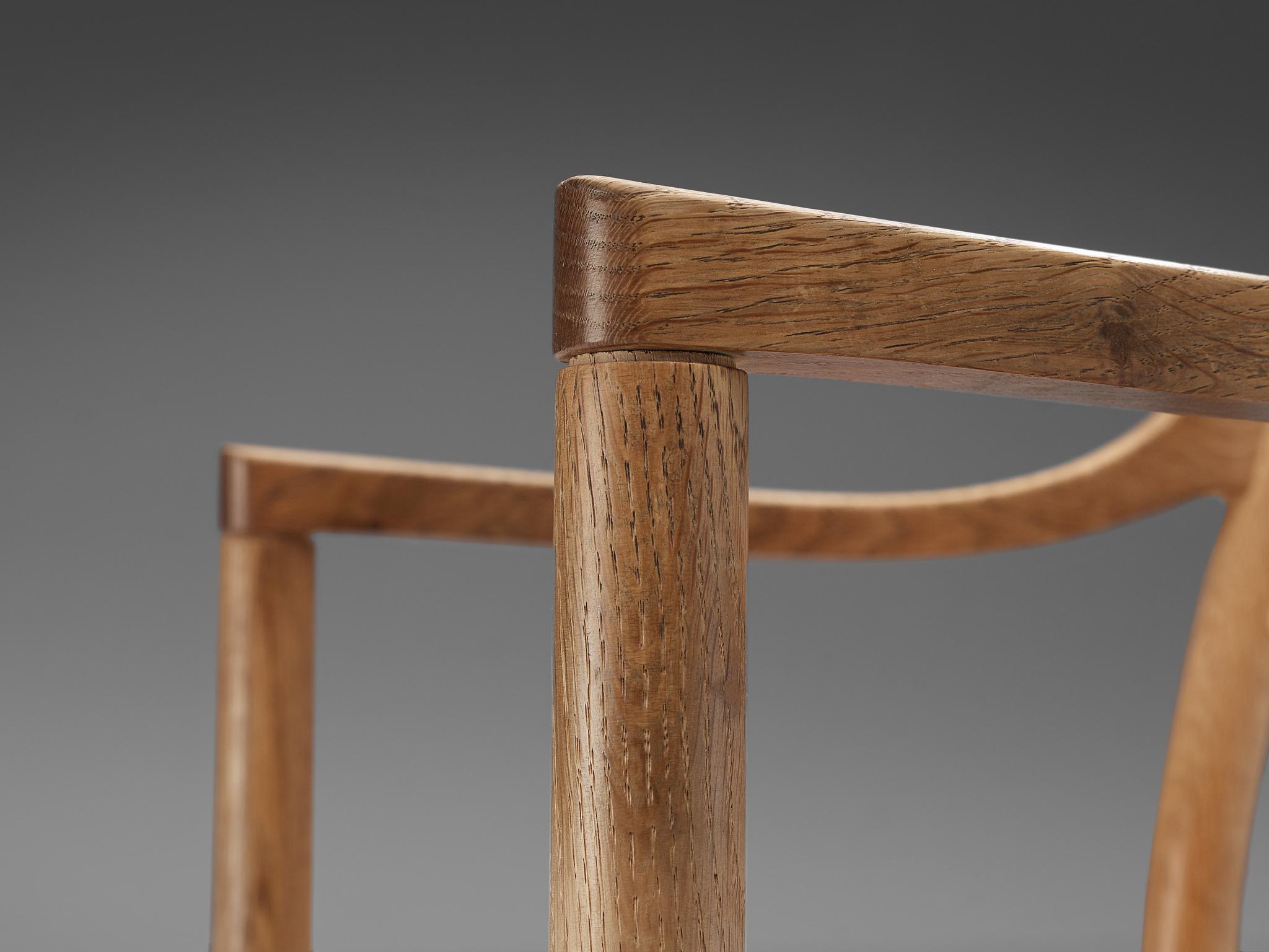 Kurt Ostervig for KP Møbler Set of Four Dining Chairs in Oak In Good Condition In Waalwijk, NL