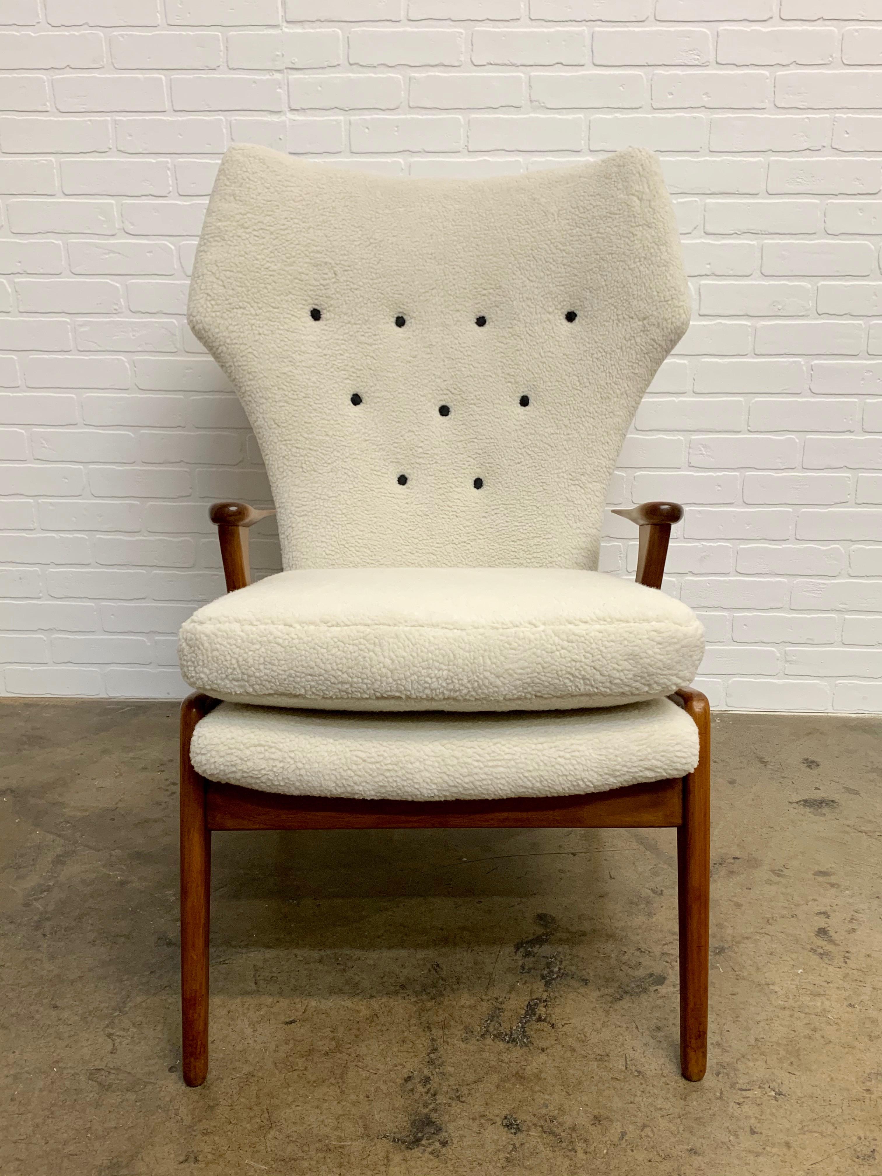 Kurt Ostervig High Back Lounge Chair 6