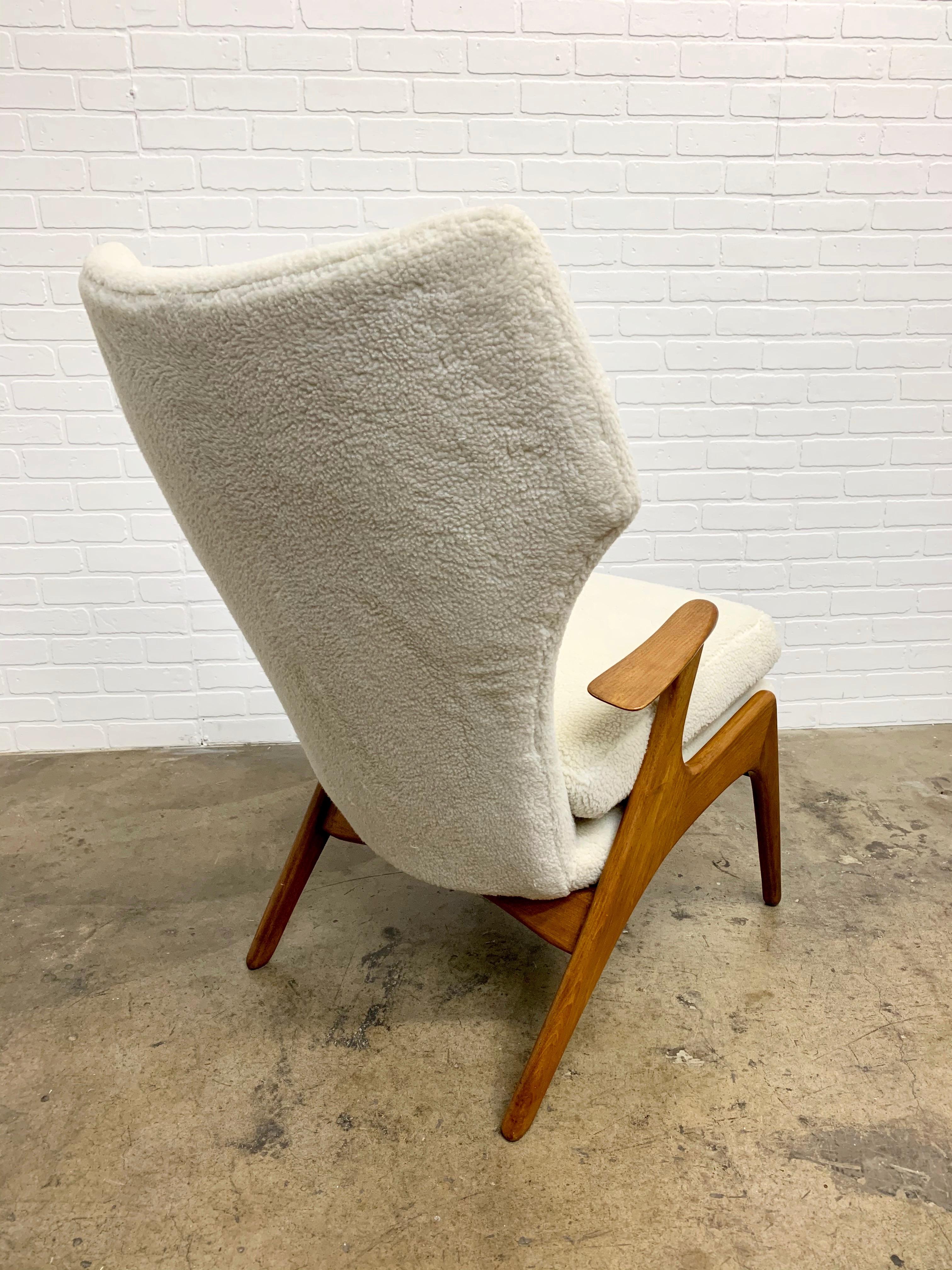 Kurt Ostervig High Back Lounge Chair 10