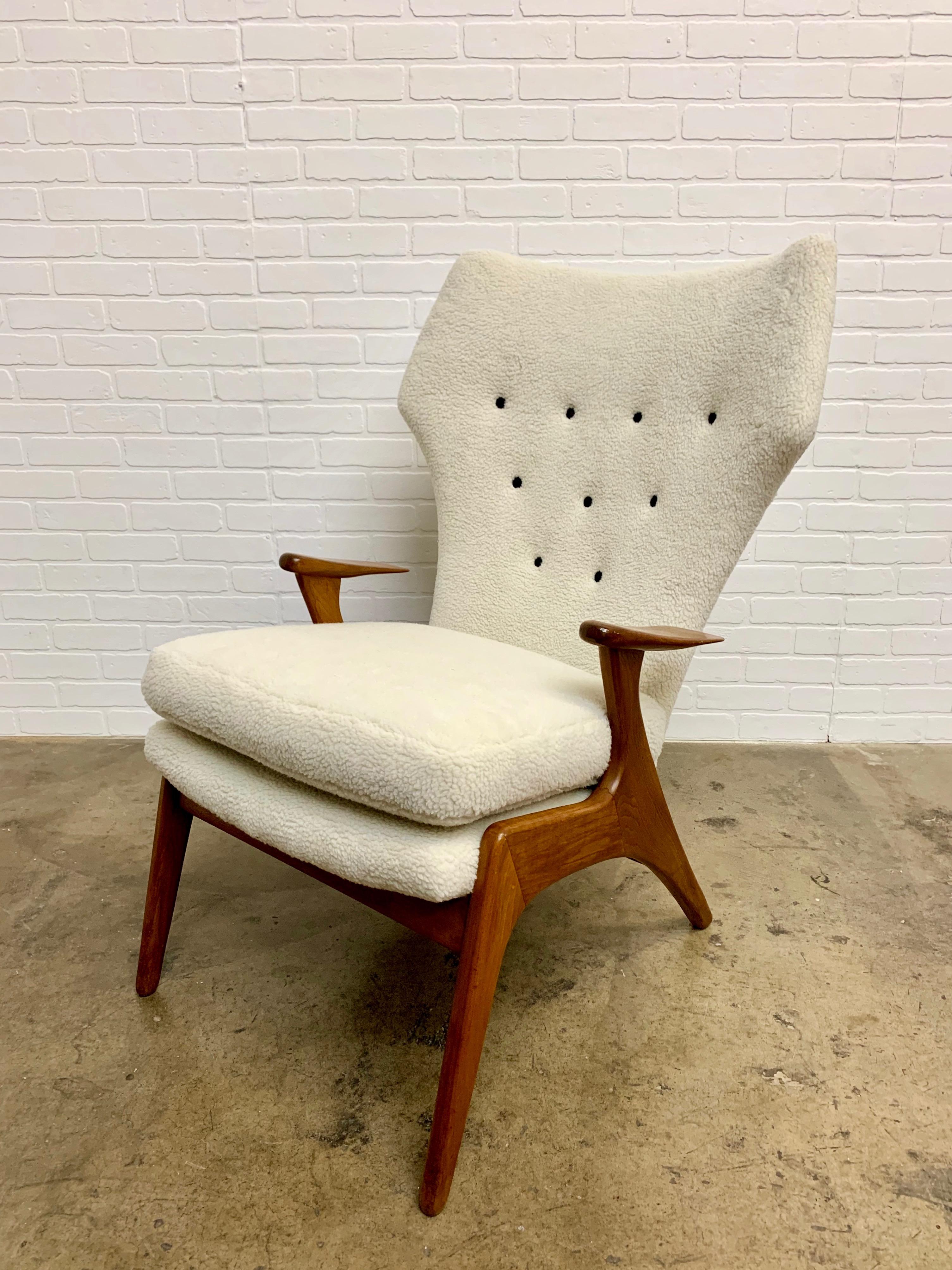 Kurt Ostervig High Back Lounge Chair 12