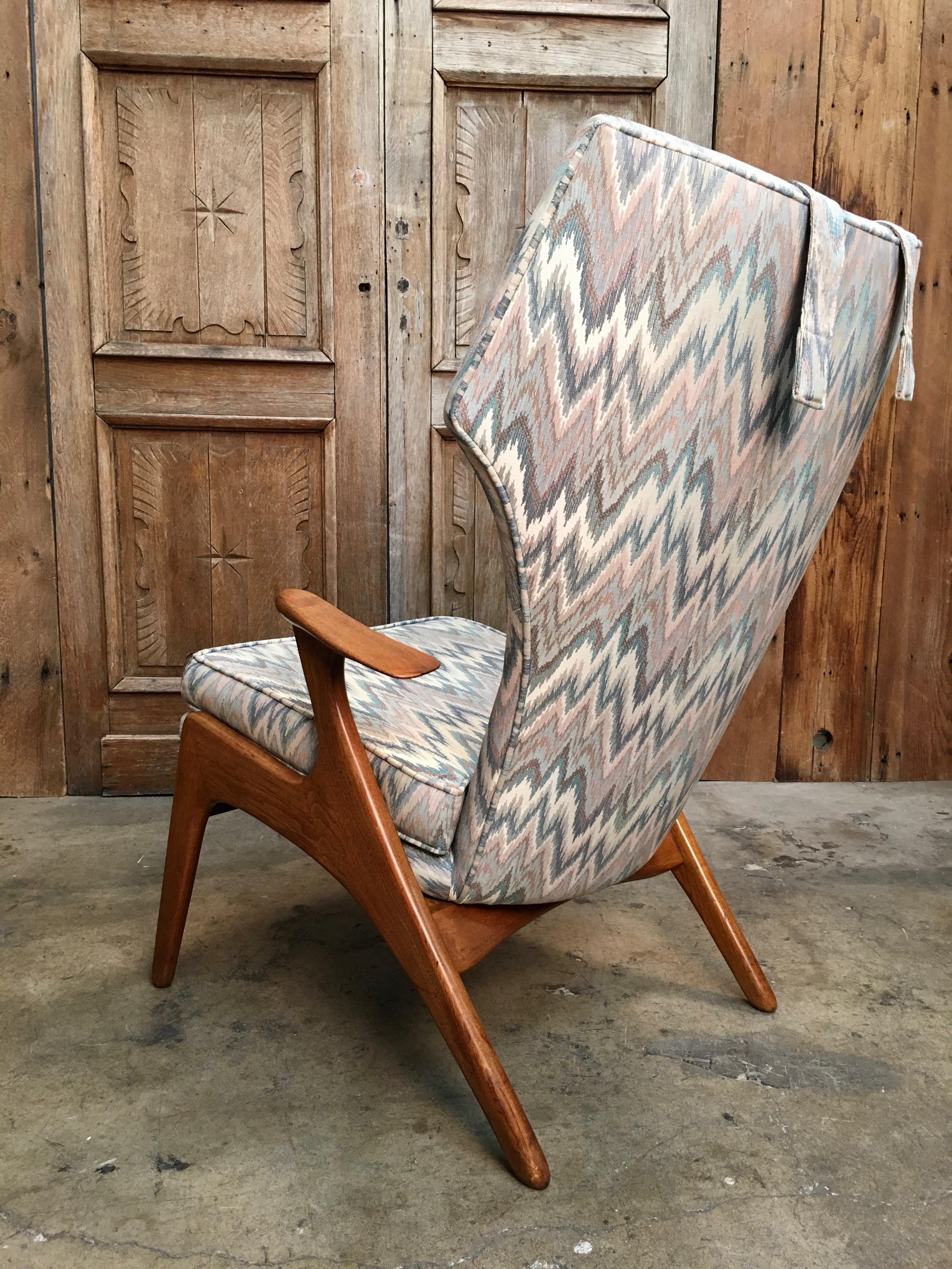 Kurt Ostervig High Back Lounge Chair 1