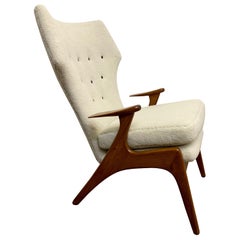 Vintage Kurt Ostervig High Back Lounge Chair