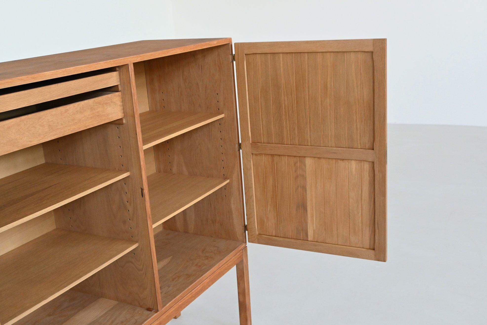 Armario alto Kurt Ostervig de roble A/S Randers Dinamarca 1960 en venta 8