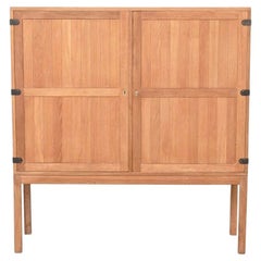Used Kurt Ostervig cabinet in oak A/S Randers Denmark 1960