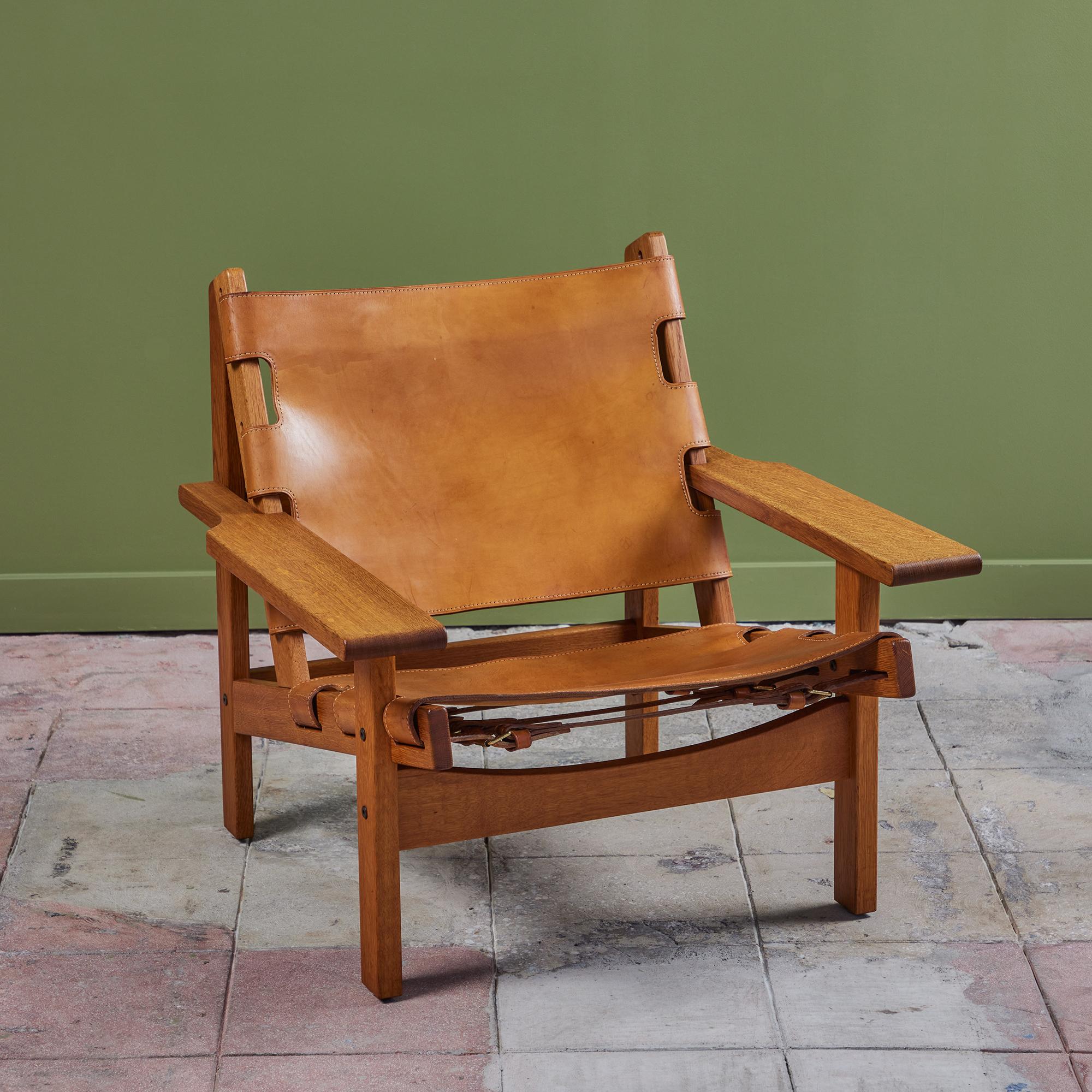 Mid-Century Modern Kurt Ostervig Hunting Chair by KP Mobler