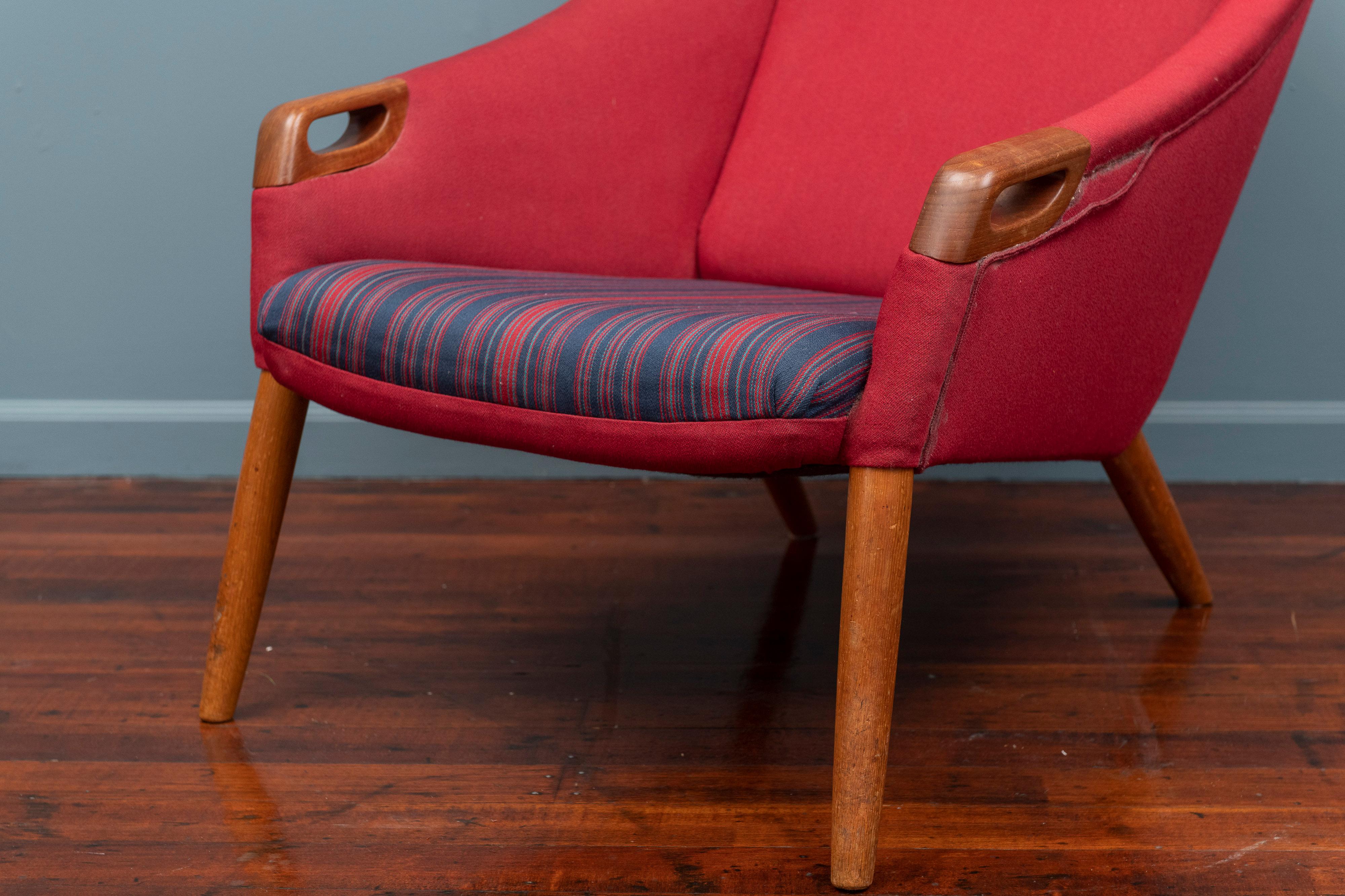 Danish Kurt Ostervig Lounge Chair Model 55