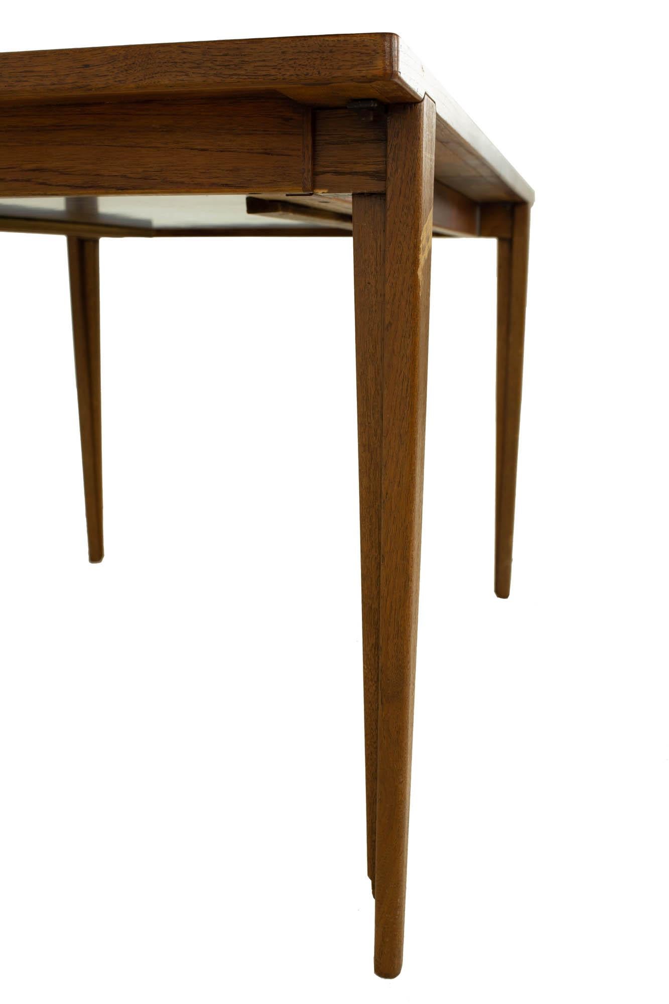 Kurt Ostervig Mid Century Teak Dining Table For Sale 6