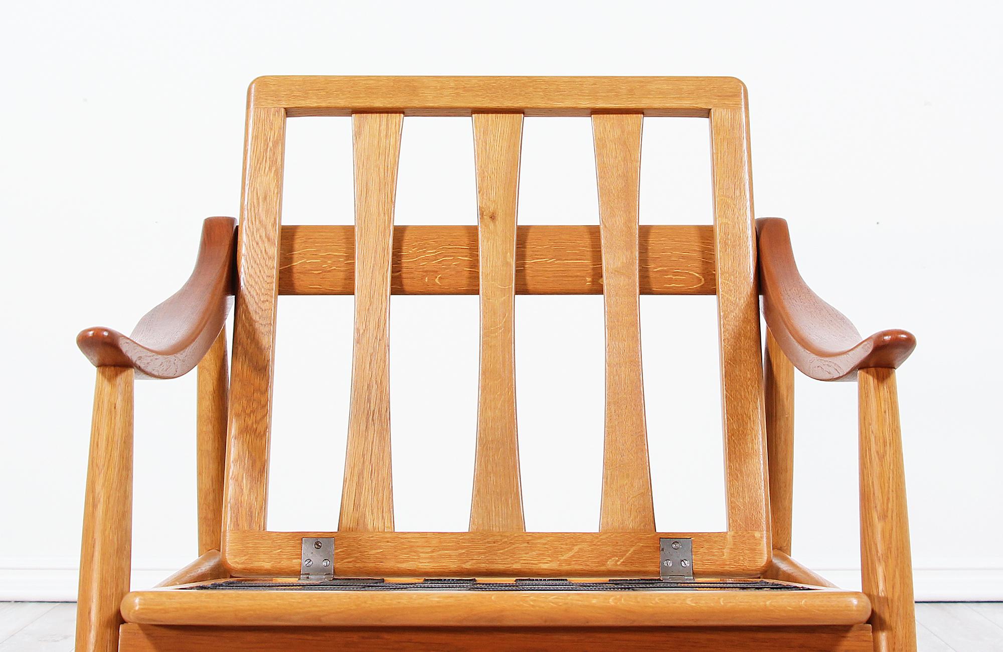 Kurt Ostervig Model-301 Reclining Lounge Chair for Jason Møbler 3