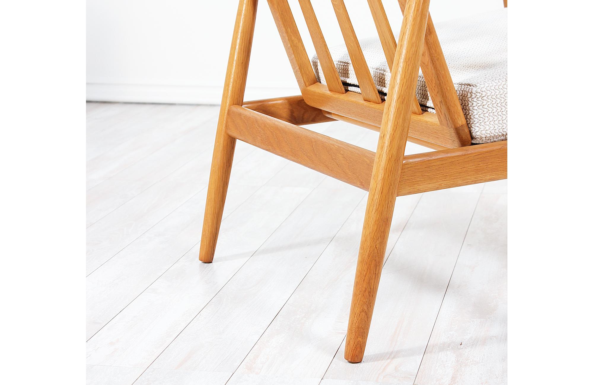 Kurt Ostervig Model-301 Reclining Lounge Chair for Jason Møbler 5