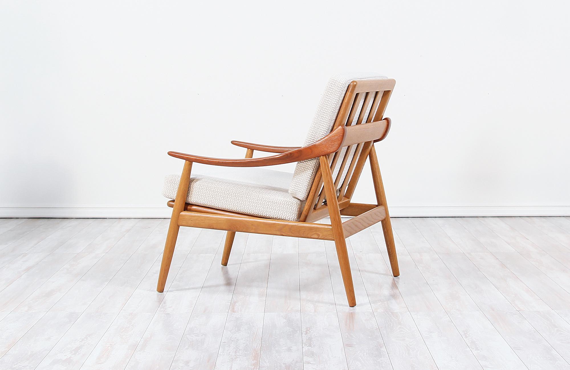 Danish Kurt Ostervig Model-301 Reclining Lounge Chair for Jason Møbler