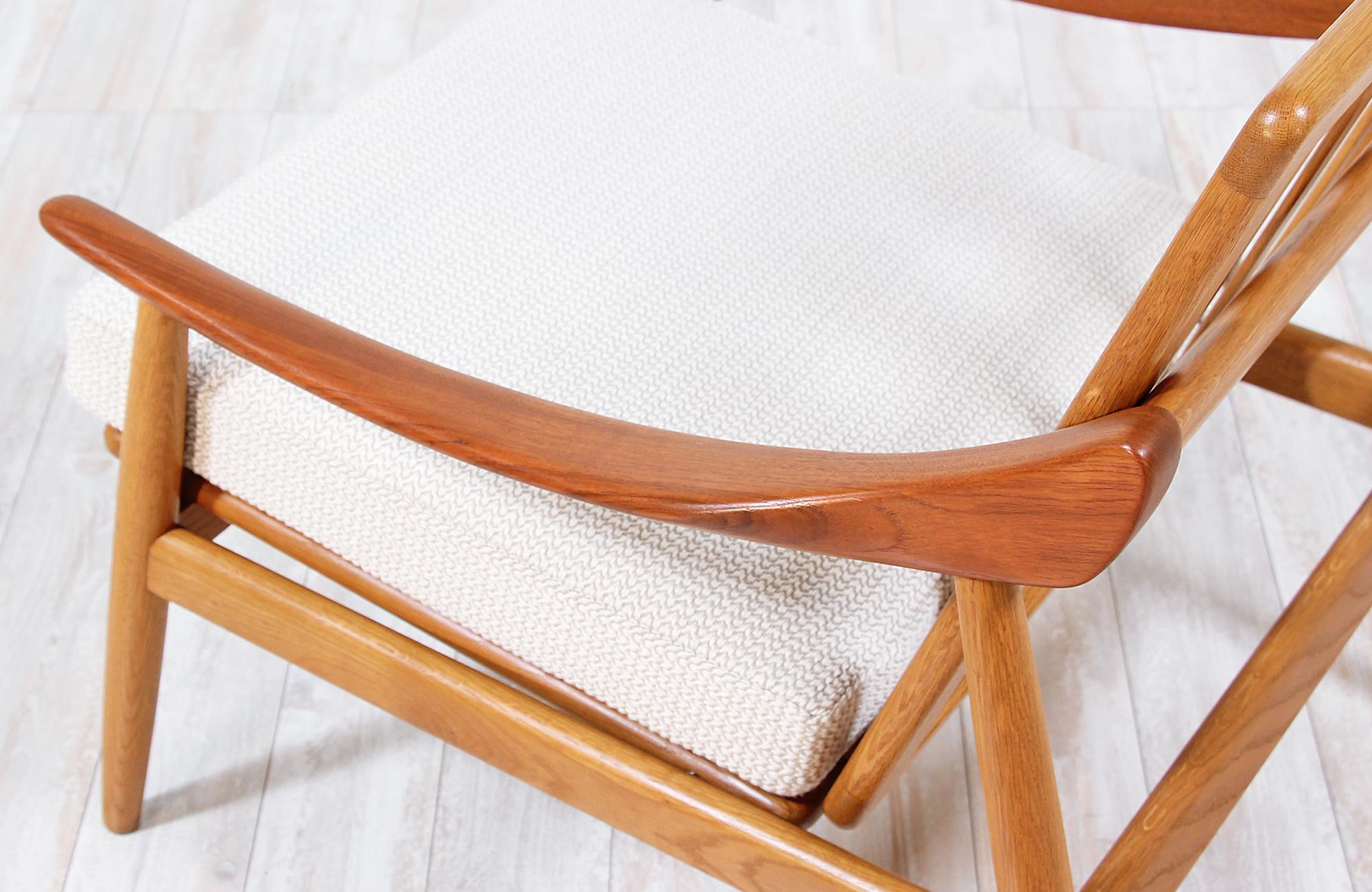 Woodwork Kurt Ostervig Model-301 Reclining Lounge Chair for Jason Møbler