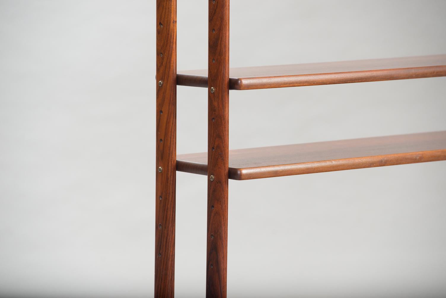 Varnished Kurt Ostervig Rosewood Bookshelf for KP Mobler