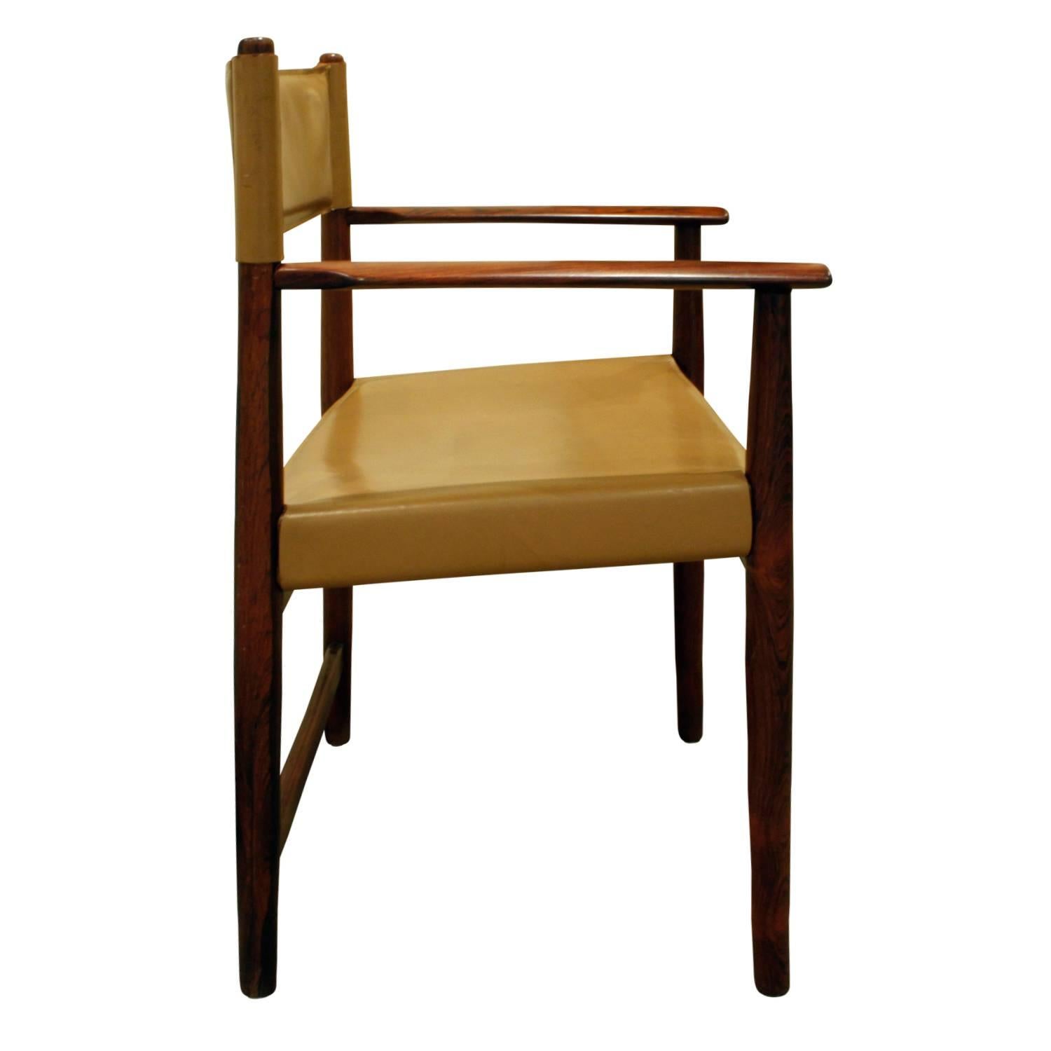 Danish Kurt Ostervig Set of Ten Rosewood Dining Chairs, 1960s
