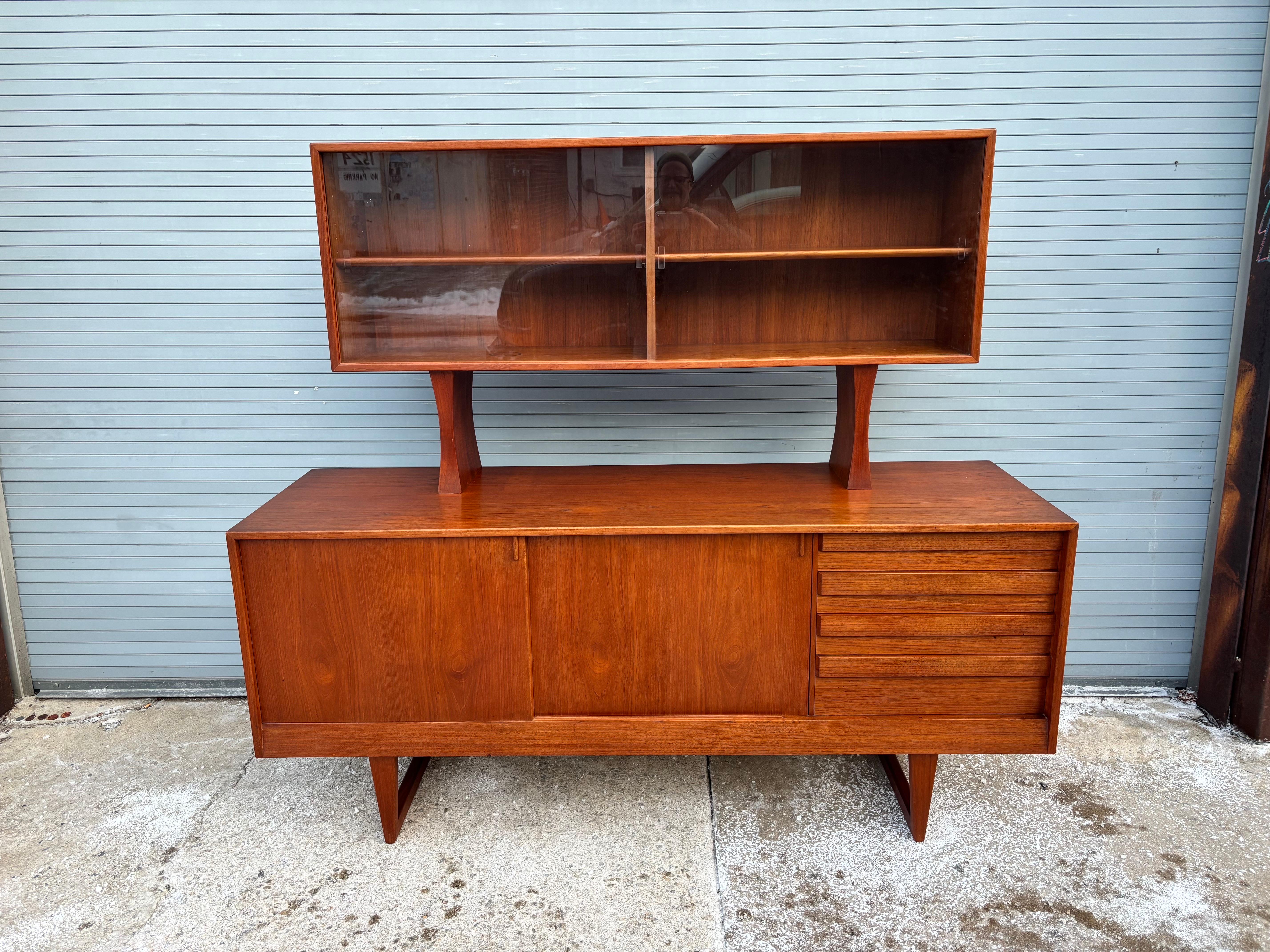 Kurt Ostervig Teak Credenza For Sale 7