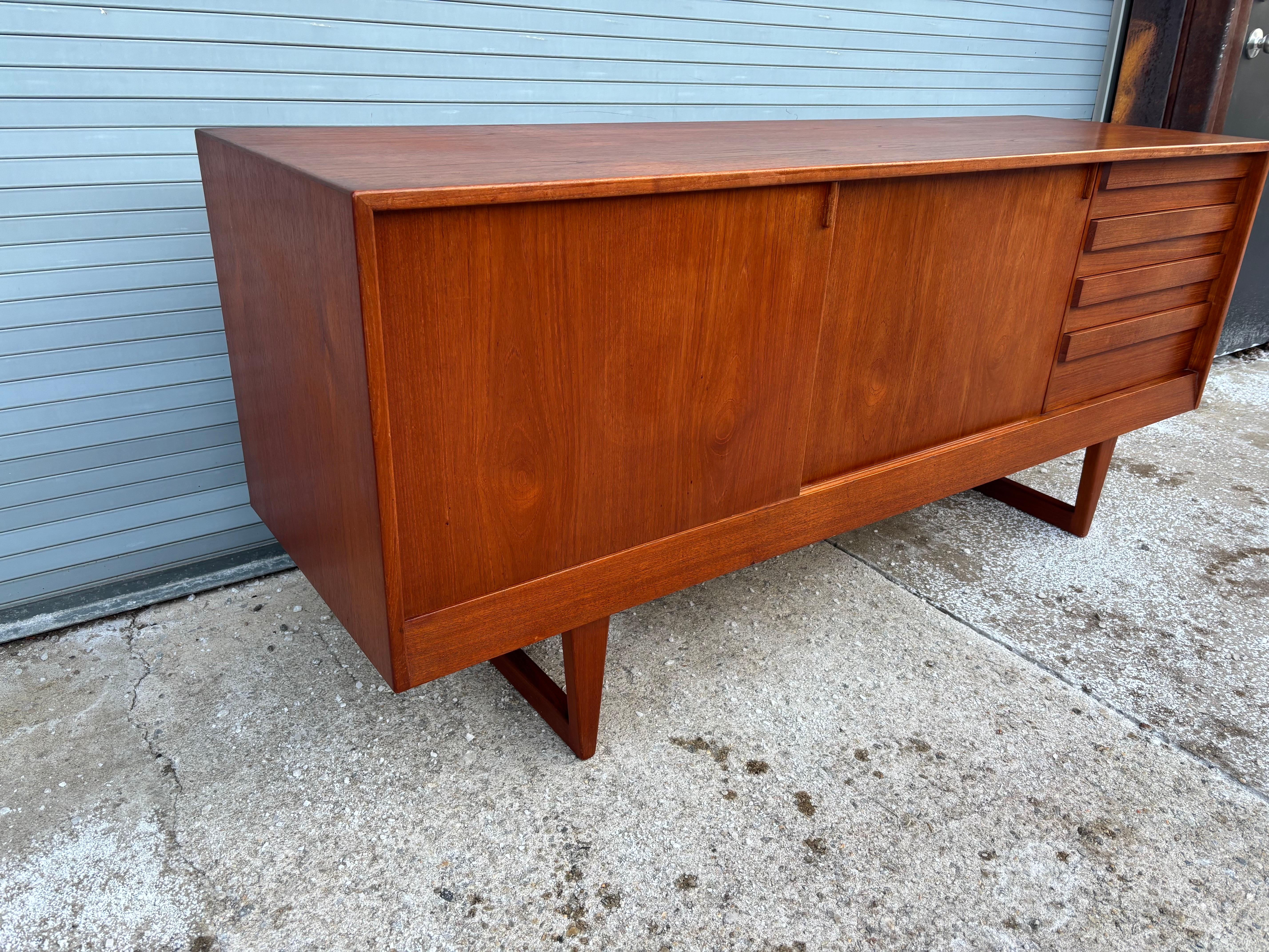 Kurt Ostervig Teak Credenza For Sale 2
