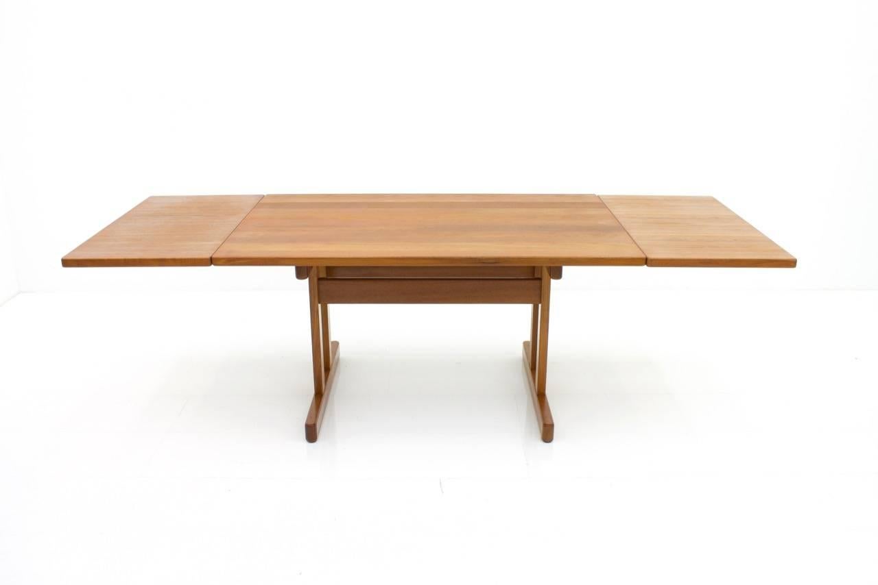 Danish Kurt Ostervig Teak Dining Table by KP Mobler, 1960s For Sale