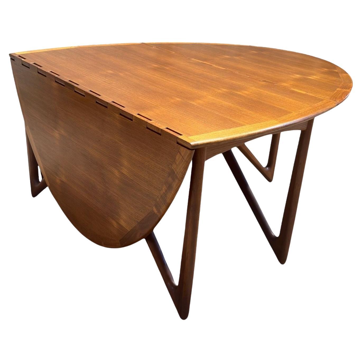Kurt Ostervig, Esstisch aus Teakholz, Dänemark 1960