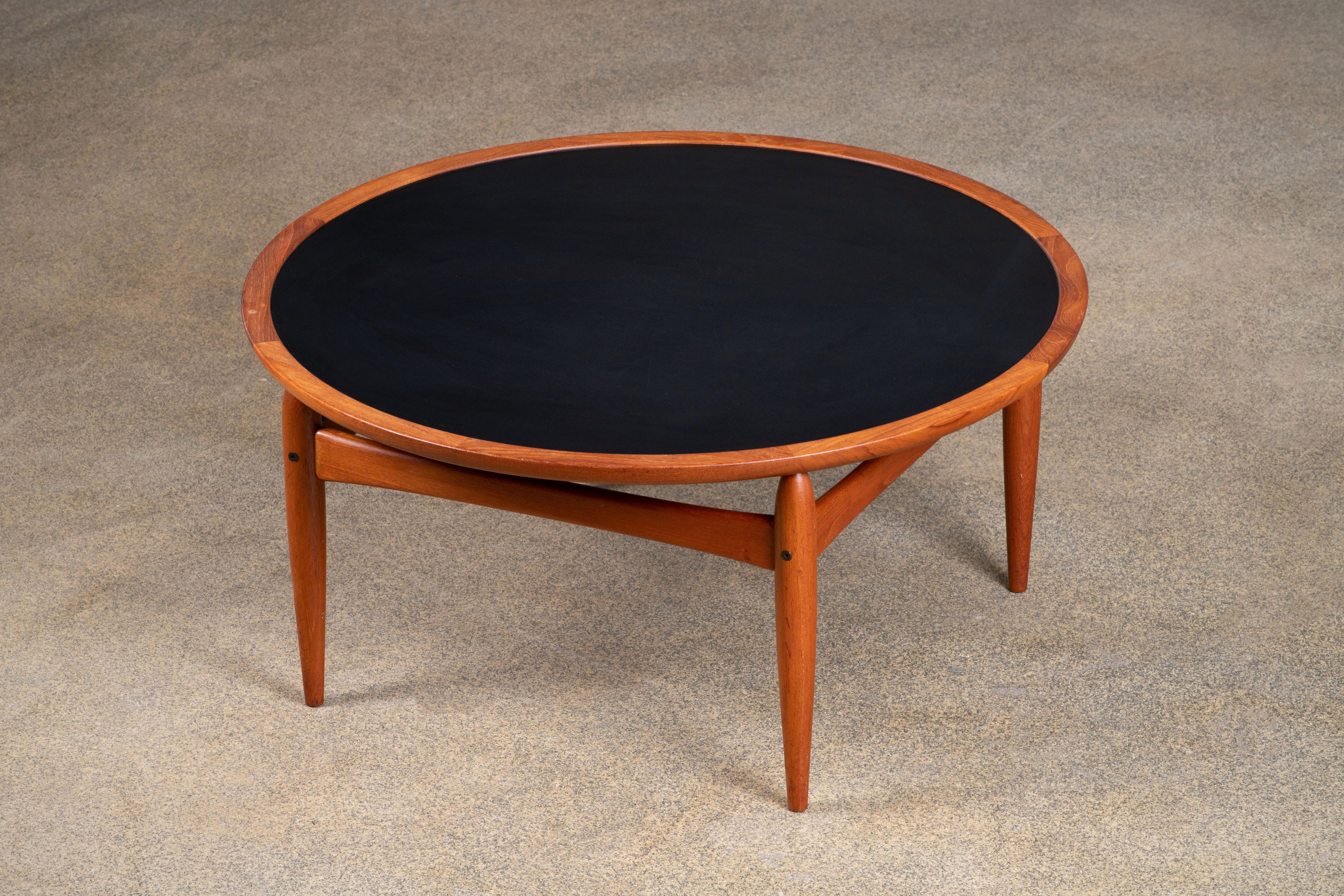 20th Century Kurt Osterving Teak Coffee Table For Sale