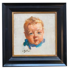 
The Little Boy
 by Kurt Peiser (1887 – 1962) signed and dated August 1950
