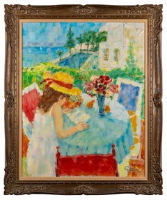 Young Girl on a Balcony
