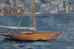 Landscape - Oil Painting by Kurt Schwitters - 1936