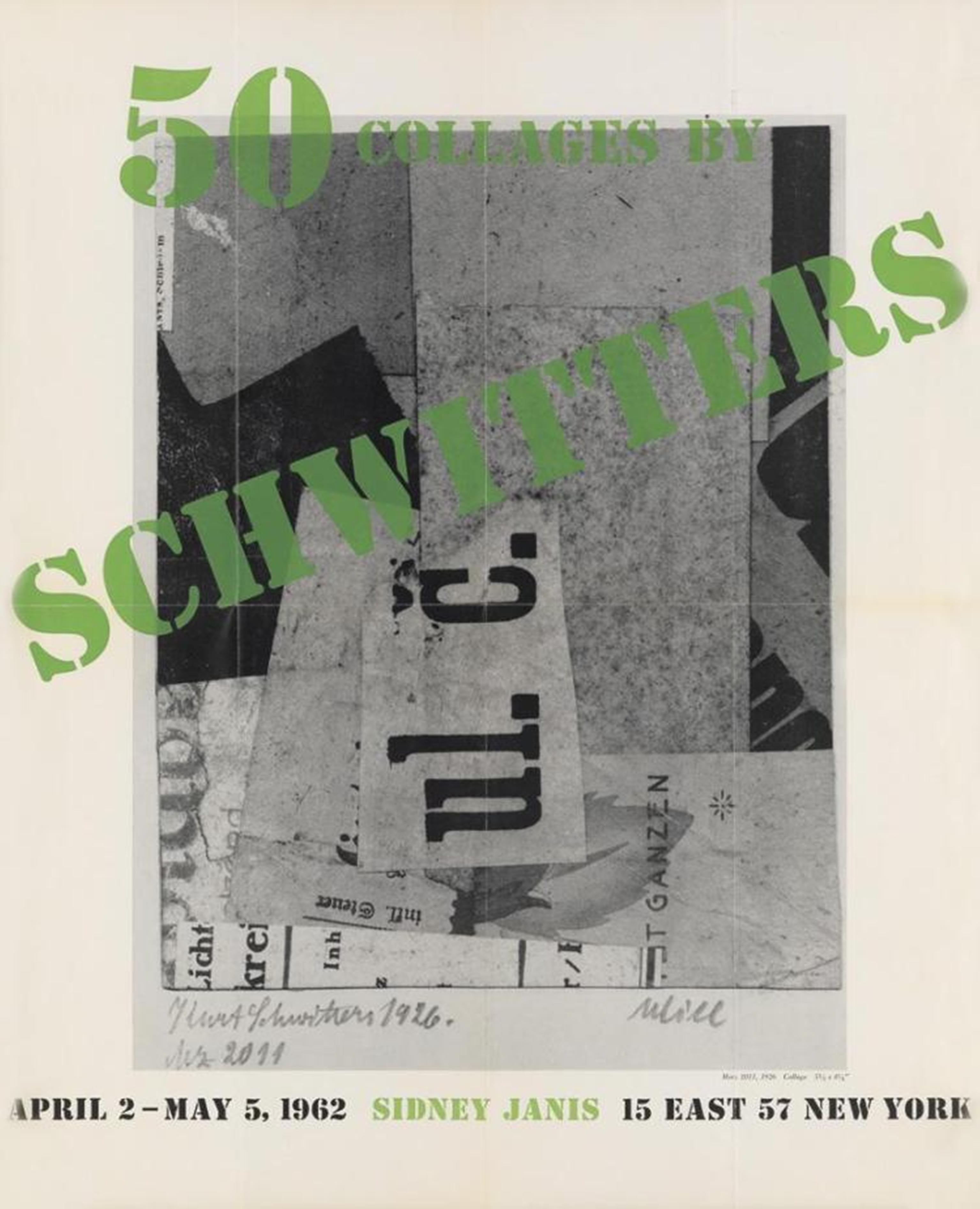 50 Collages by Schwitters