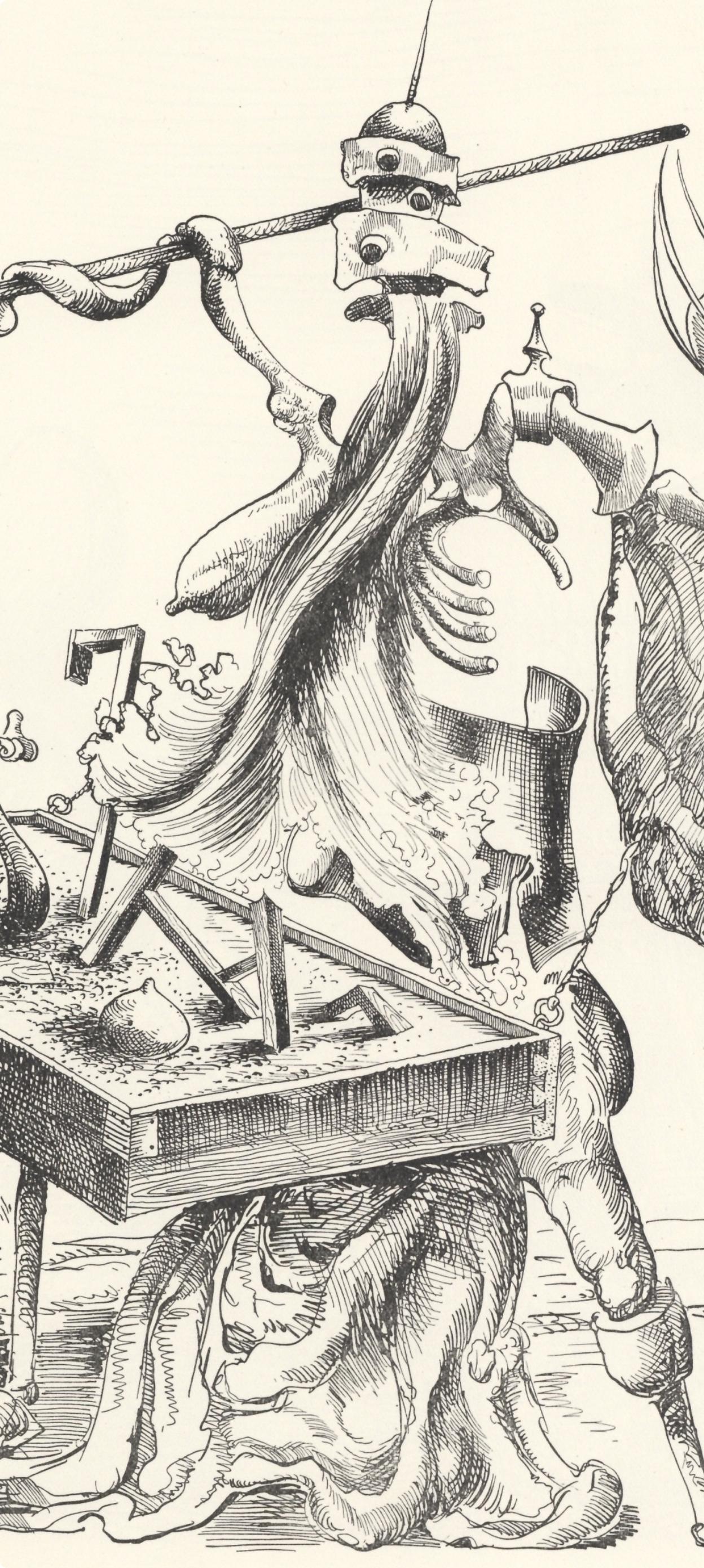 Seligmann, Komposition, XXe Siècle (nach) – Print von Kurt Seligmann