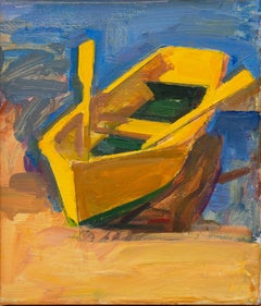 Gelbes Boot Akimbo