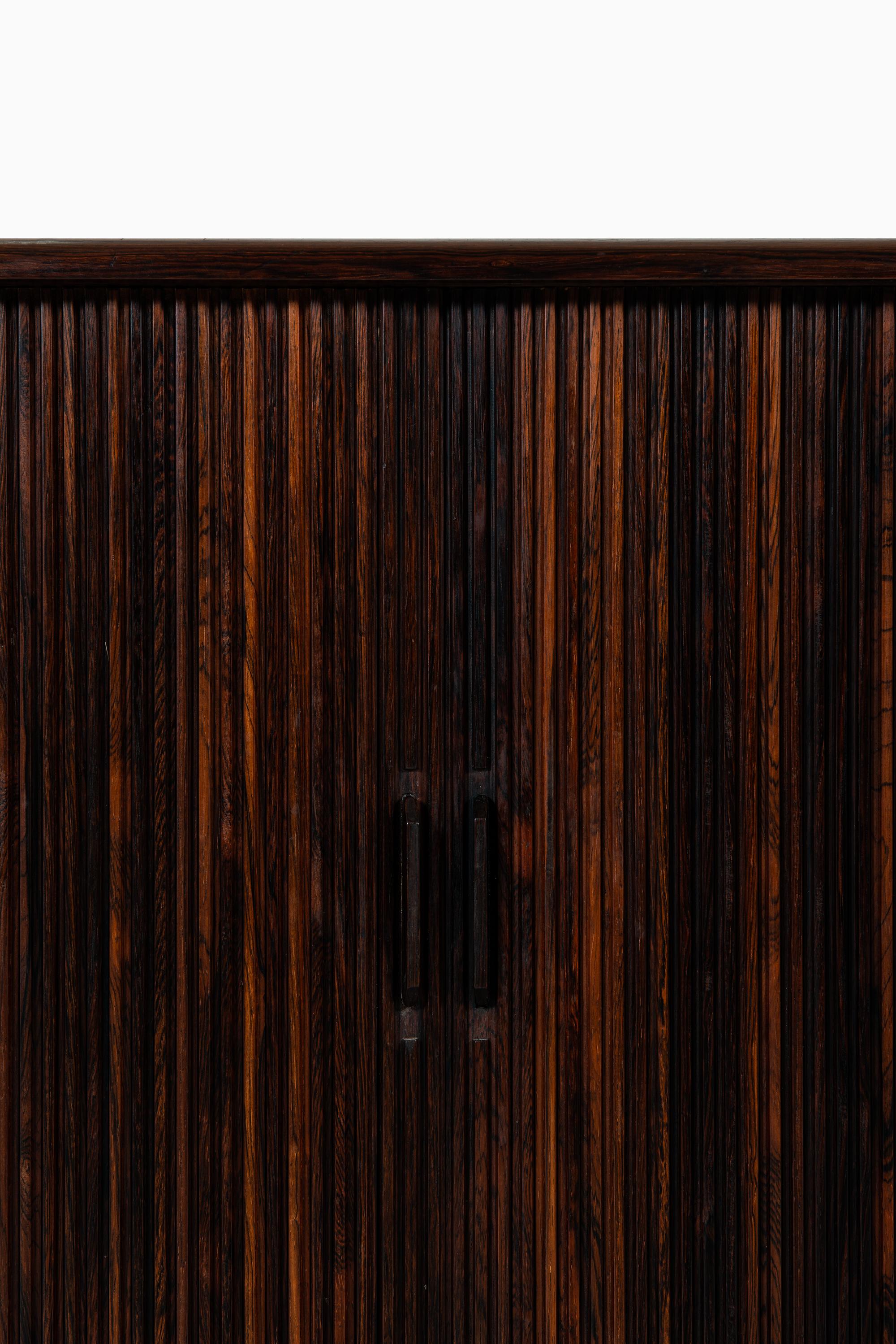 Mid-20th Century Kurt Østervig Bar Cabinet in Rosewood by K.P Møbler in Denmark