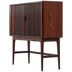 Kurt Østervig Bar Cabinet in Rosewood by K.P Møbler in Denmark
