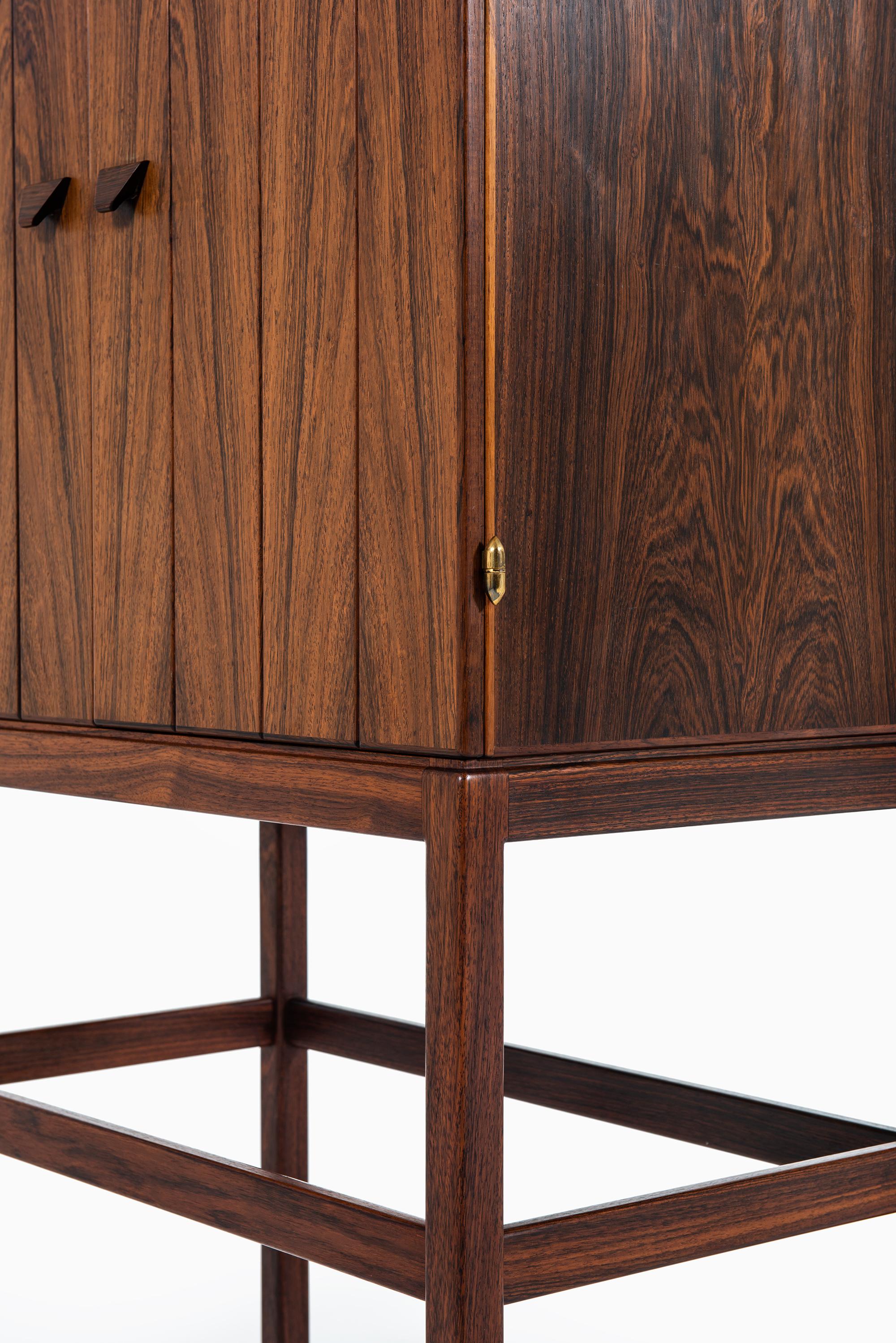 Kurt Østervig Bar Cabinet Produced by K.P. Møbler in Denmark For Sale 1