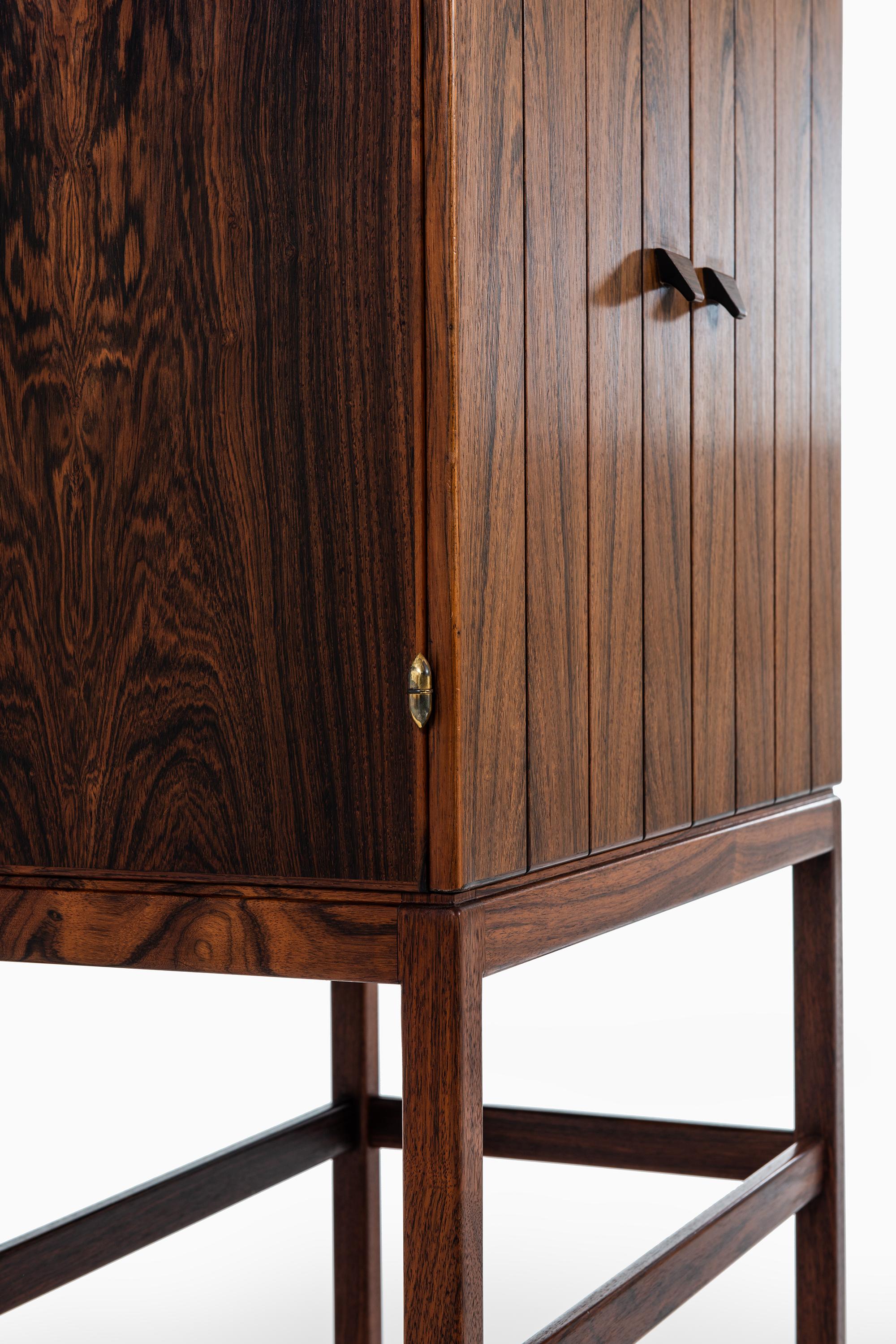 Kurt Østervig Bar Cabinet Produced by K.P. Møbler in Denmark For Sale 2